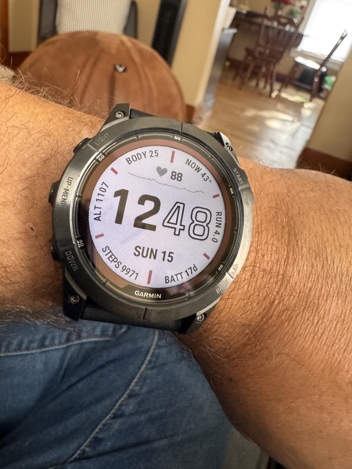 fenix 7 Pro Sapphire Solar, Multisport GPS Smartwatch, Built-in Flashlight, Solar Charging Capability, Black customer photo 1