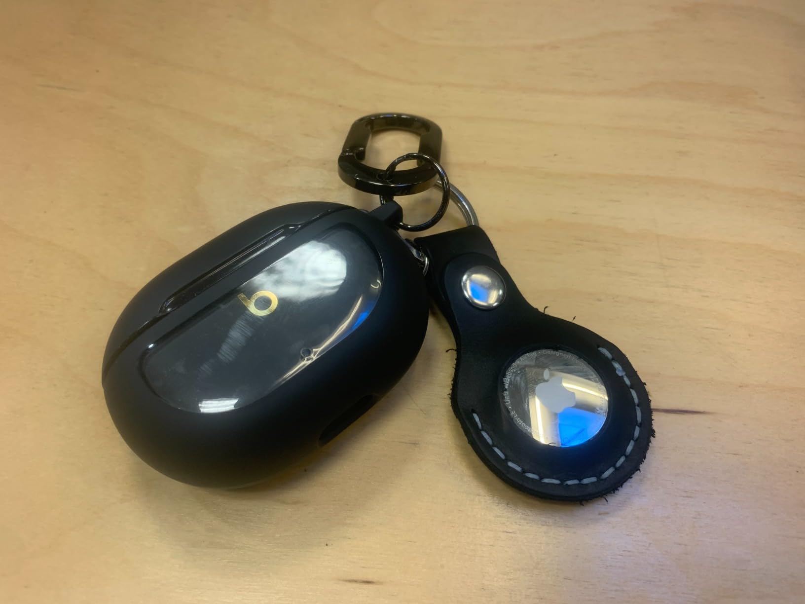 Studio Buds + | True Wireless Noise Cancelling Earbuds, Enhanced Apple & Android Compatibility, Built-in Microphone, Sweat Resistant Bluetooth Headphones, Spatial Audio - Black/Gold customer photo 1