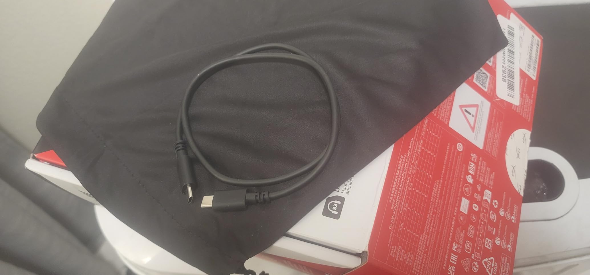 HyperX Cloud III - Wired Gaming Headset, PC, PS5, Xbox Series X|S, Angled 53mm Drivers, DTS Spatial Audio, Memory Foam, Durable Frame, Ultra-Clear 10mm Mic, USB-C, USB-A, 3.5mm - Black customer photo 1