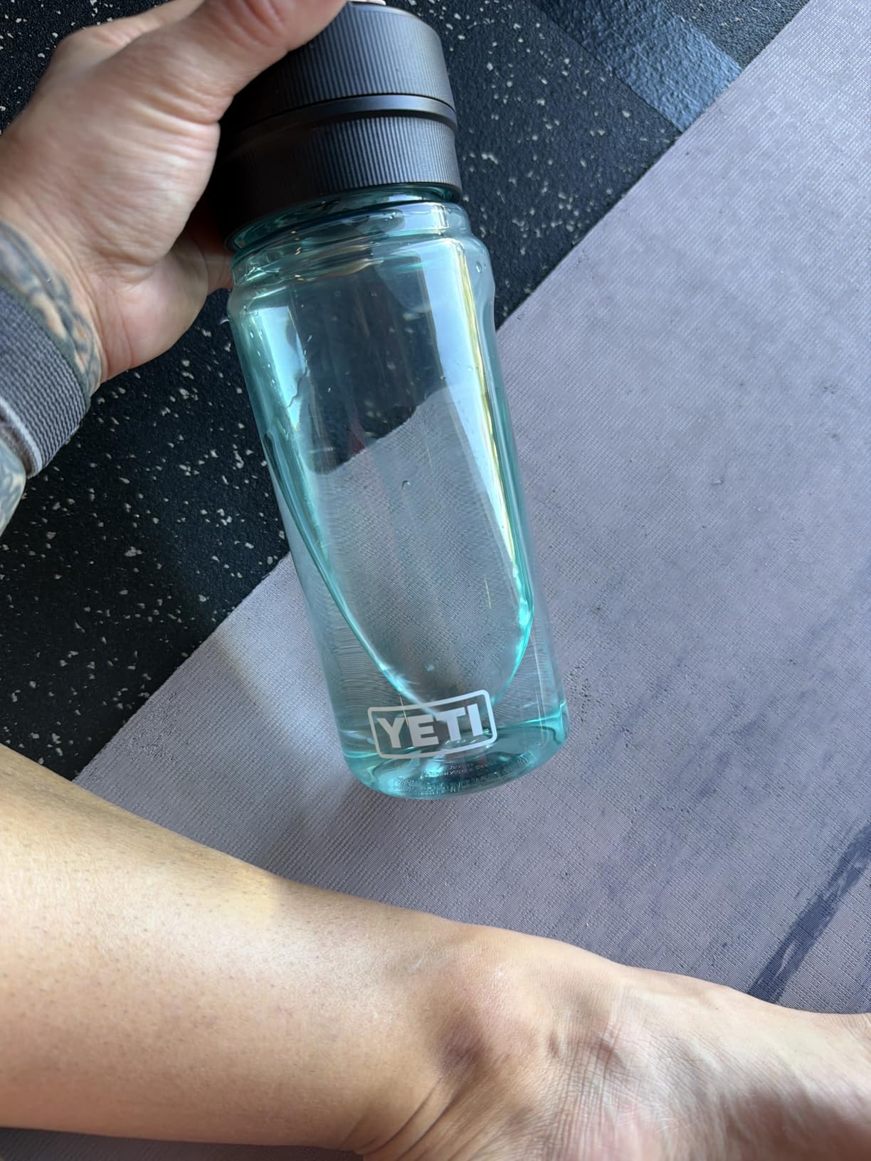 Yonder Water Bottle with Yonder Chug Cap, Lightweight, Leakproof and BPA-Free customer photo 1