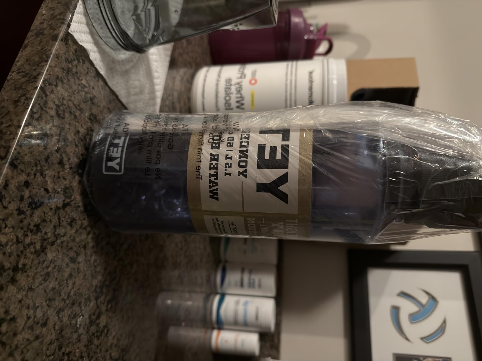 Yonder Water Bottle with Yonder Chug Cap, Lightweight, Leakproof and BPA-Free customer photo 2