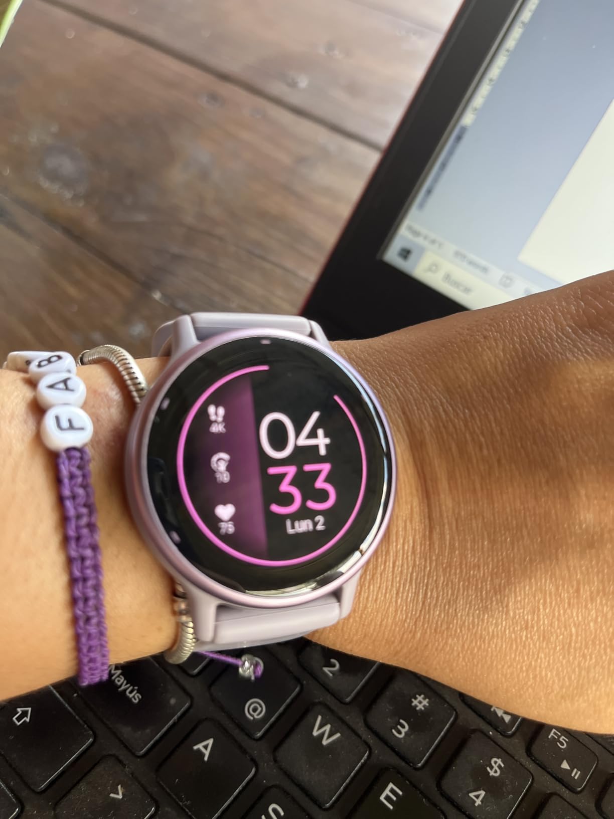 Garmin Vívoactive 5, Health and Fitness GPS Smartwatch, AMOLED Display, Up to 11 Days of Battery, Slate Aluminum Bezel with Black Case and Silicone Band customer photo 2