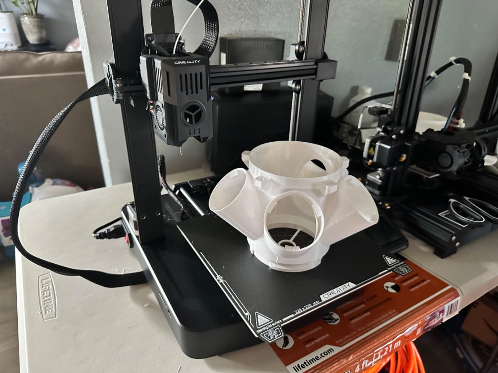Creality Ender 3 V3 KE 3D Printer Upgraded, 500mm/s Max High-Speed with Sprite Direct Extruder Supports 300C Printing, Auto Leveling 3D Printer for Kids and Beginners, Larger Print Size 250x220x220mm customer photo 1