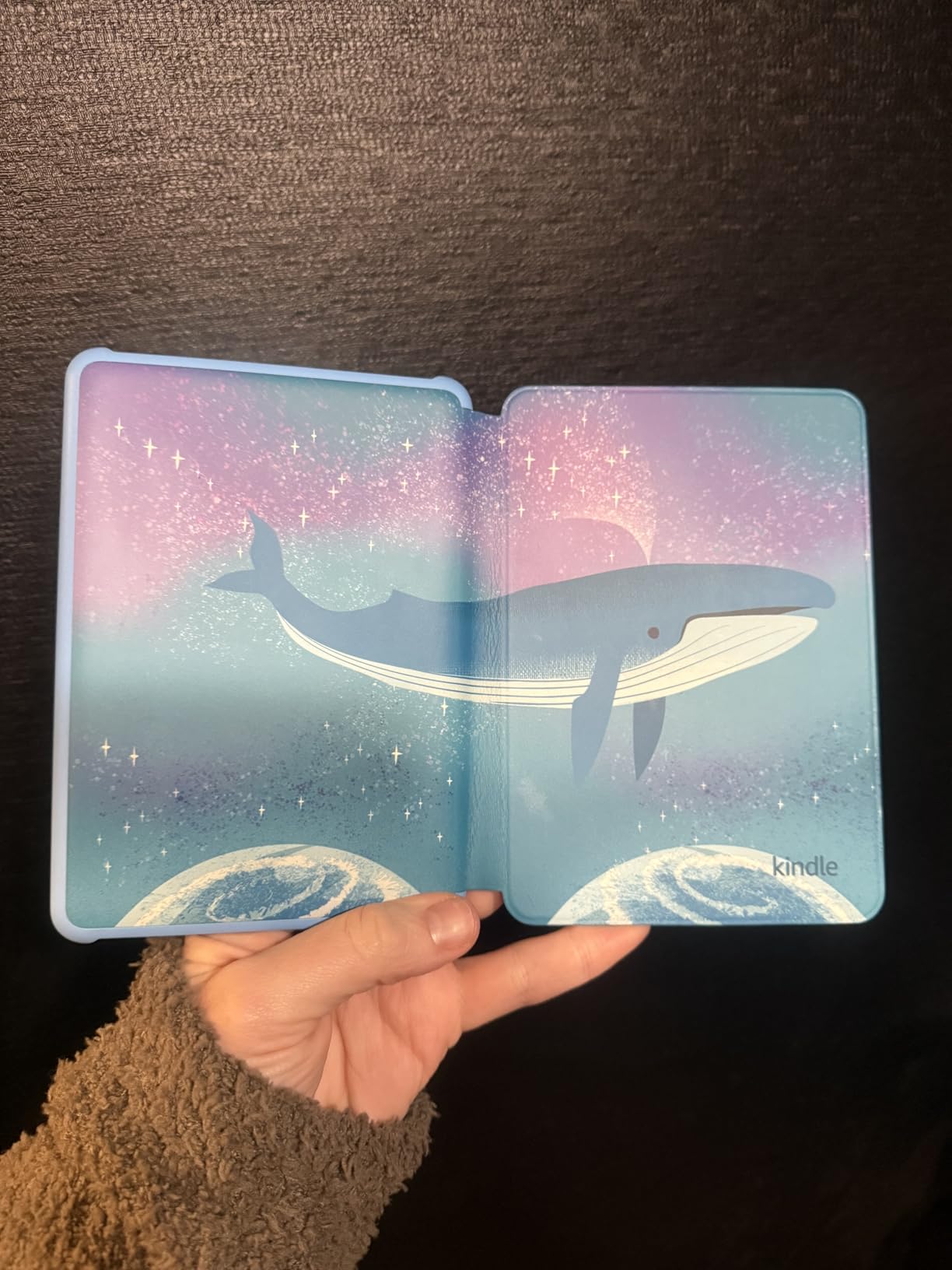 Kindle Kids 16GB (newest model) - If it breaks, we will replace it, includes ad-free books and cover, with glare-free display, faster page turns - Ocean Explorer customer photo 2