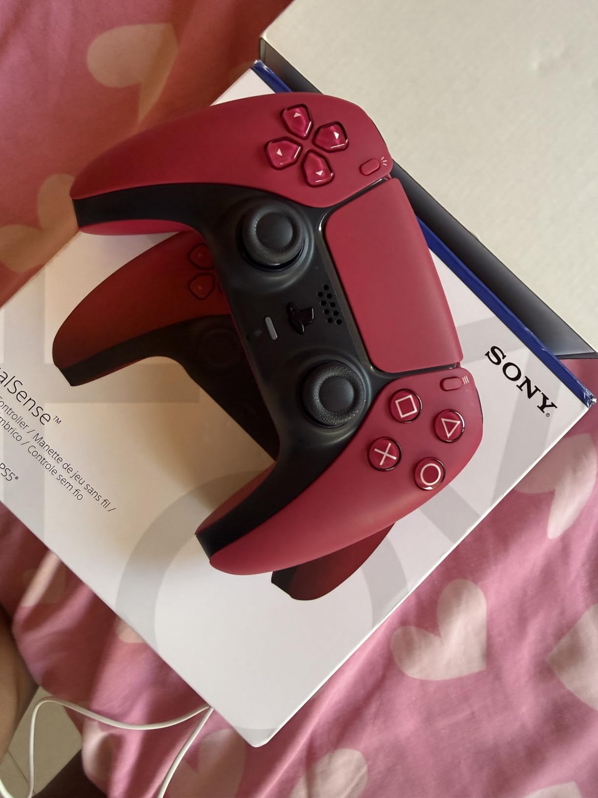 PlayStation DualSense® Wireless Controller - Cosmic Red customer photo 2