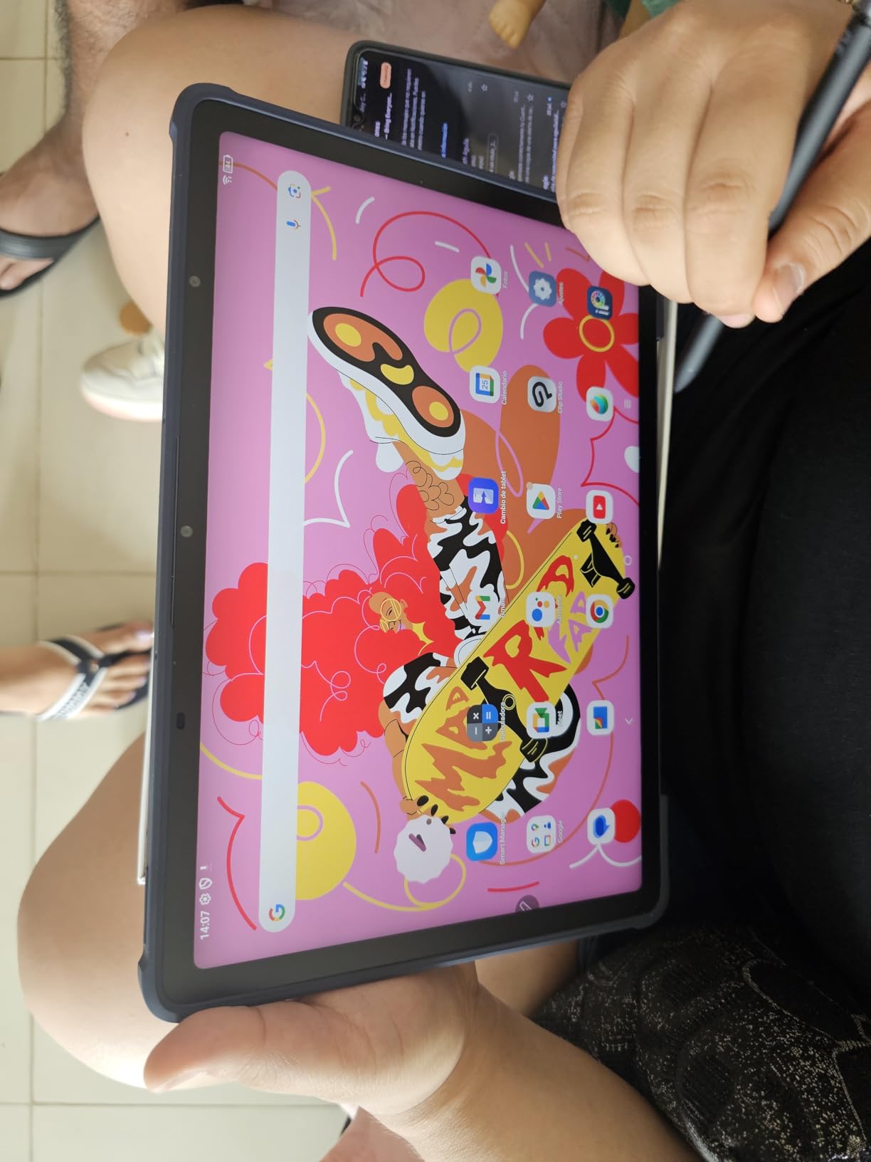 XPPen Magic Drawing Pad 12.2 Inch Standalone Drawing Tablet No Computer Needed with 16384 Pressure Levels X3 Pro Slim Stylus customer photo 2