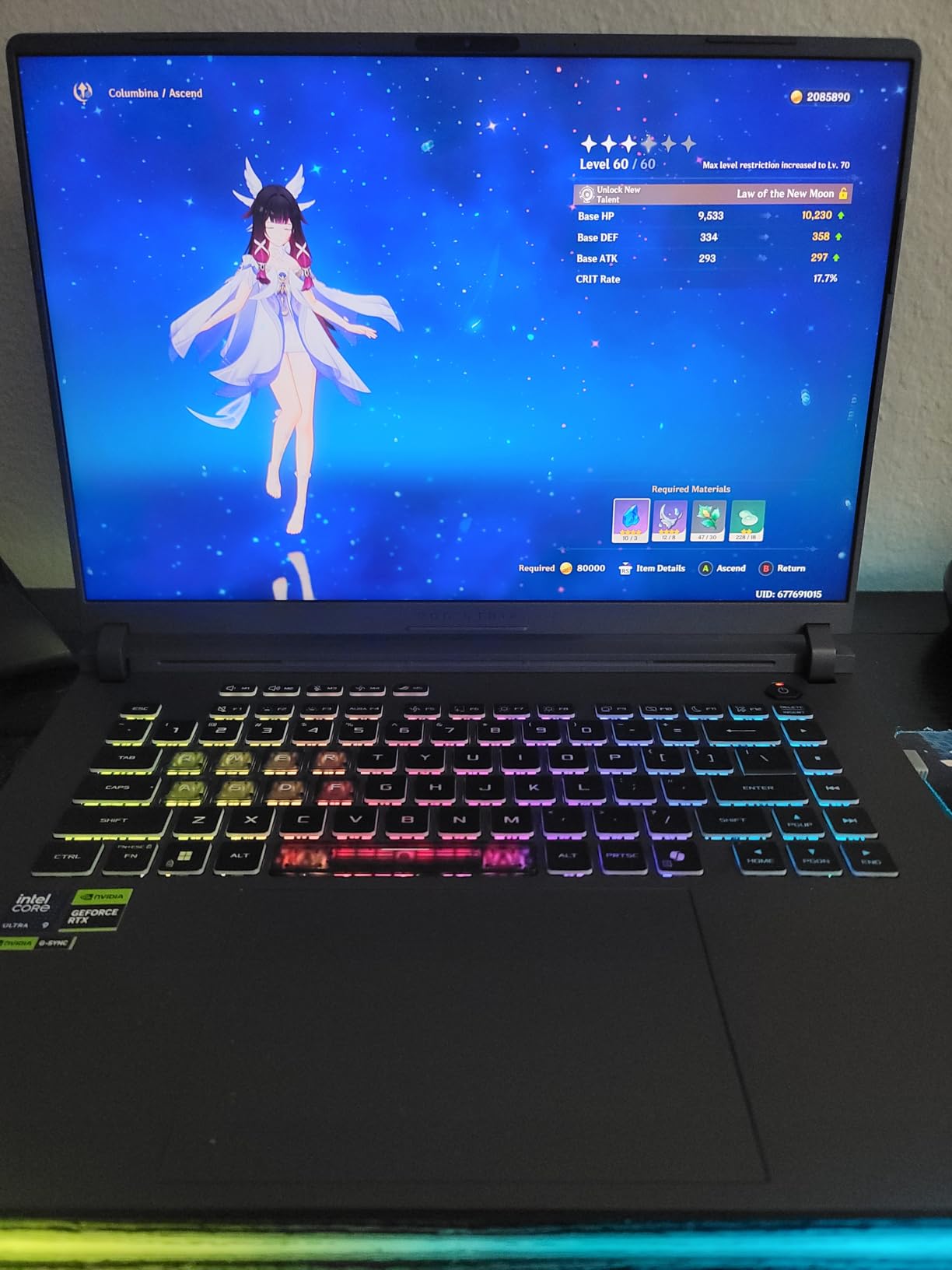 ASUS ROG Strix G16 Gaming Laptop, 165Hz Display, NVIDIA GeForce RTX 4060, Intel Core i7-13650HX, 16GB DDR5, 1TB PCIe Gen4 SSD, Wi-Fi 6E, Windows 11 customer photo 1