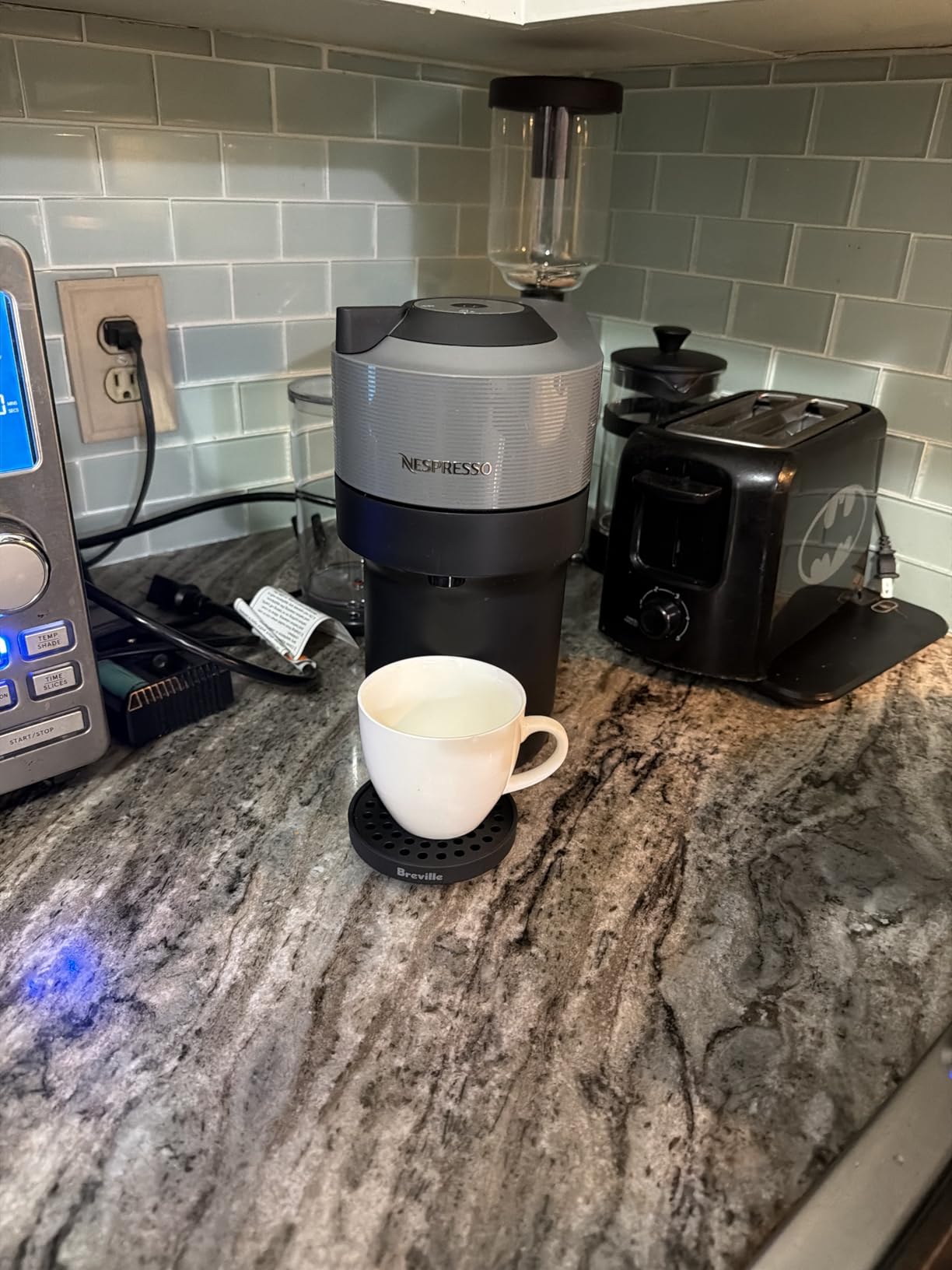 Vertuo Pop+ Coffee and Espresso Maker by Breville, Coconut White customer photo 1