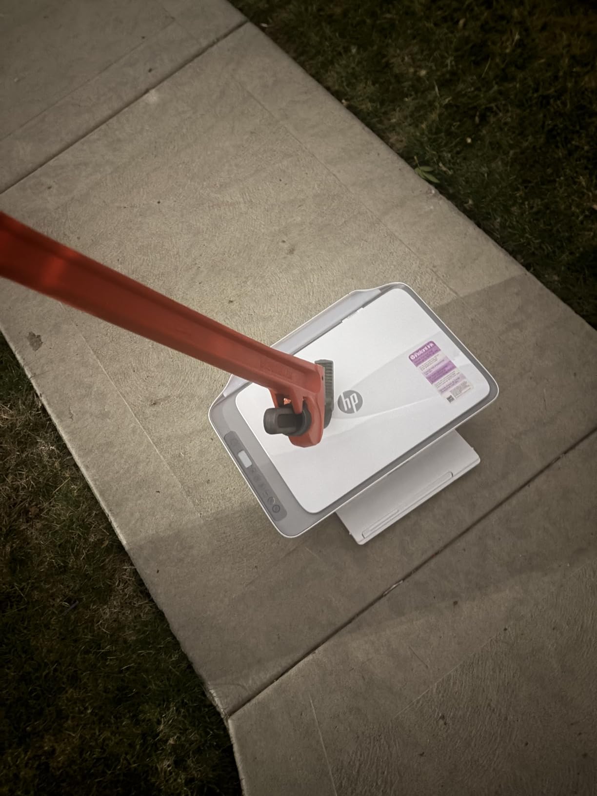 HP DeskJet 2855e Wireless All-in-One Color Inkjet Printer, Scanner, Copier, Best-for-home, 3 months of Instant Ink included, Single-band Wi-Fi connectivity (588S5A) customer photo 2