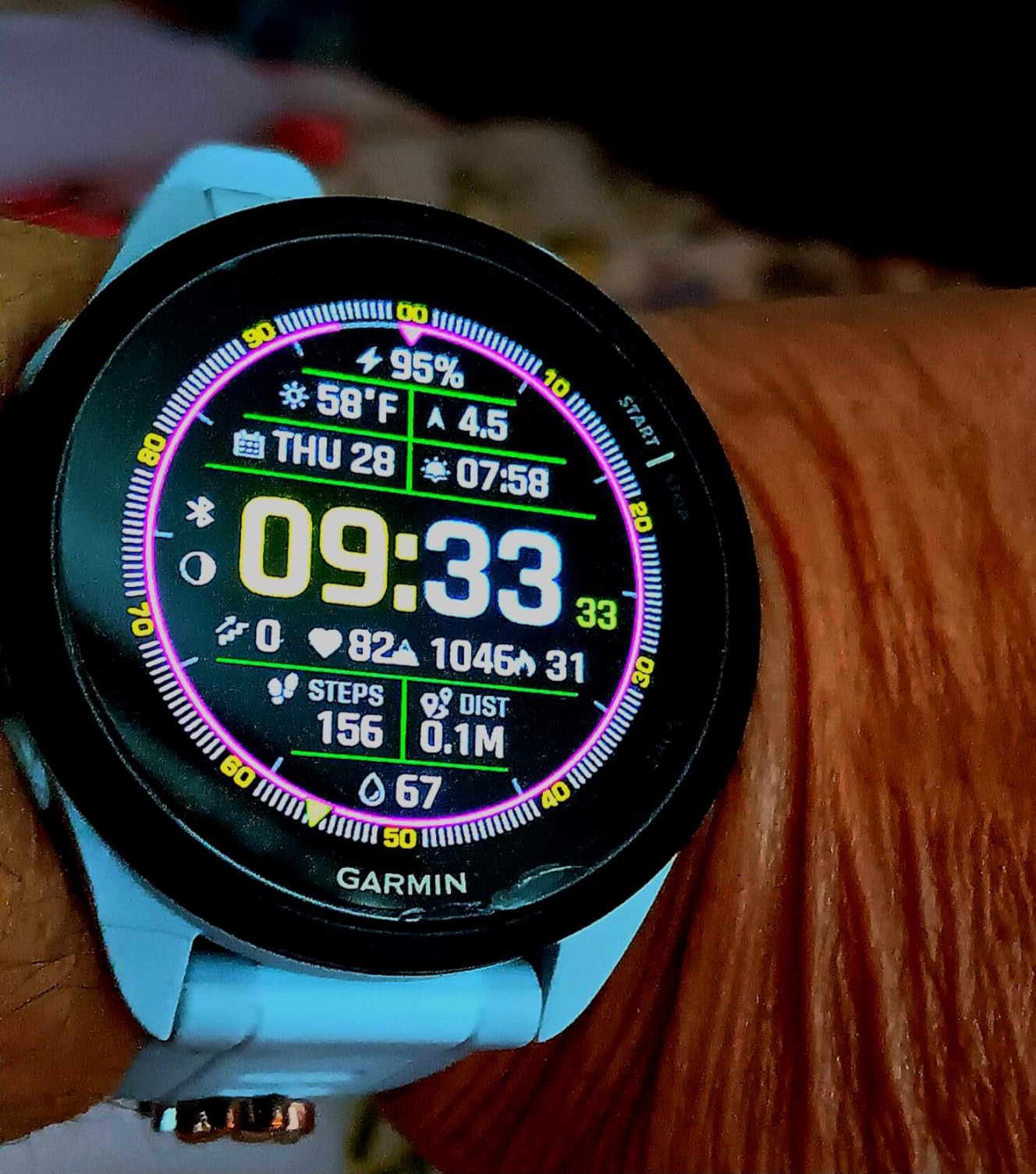 Forerunner 165, Running Smartwatch, Colorful AMOLED Display, Training Metrics and Recovery Insights, Whitestone customer photo 2