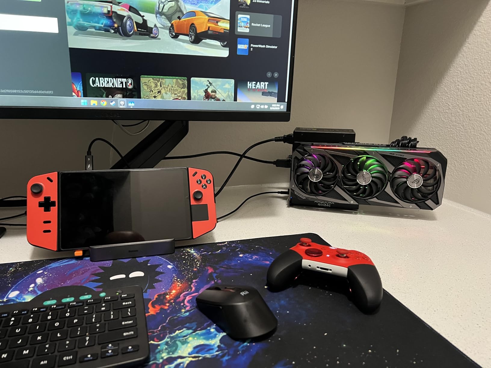 ANQ-L336 Mini eGPU Enclosure 40Gbps Thunderbolt3/4 USB4 for Laptop Compatible with Win/Linux/MacOS/ROG Ally X/Claw 8, PCIe External GPU Dock with PD 85W, Support NVIDIA/AMD, DC/ATX/SFX/Flex customer photo 2