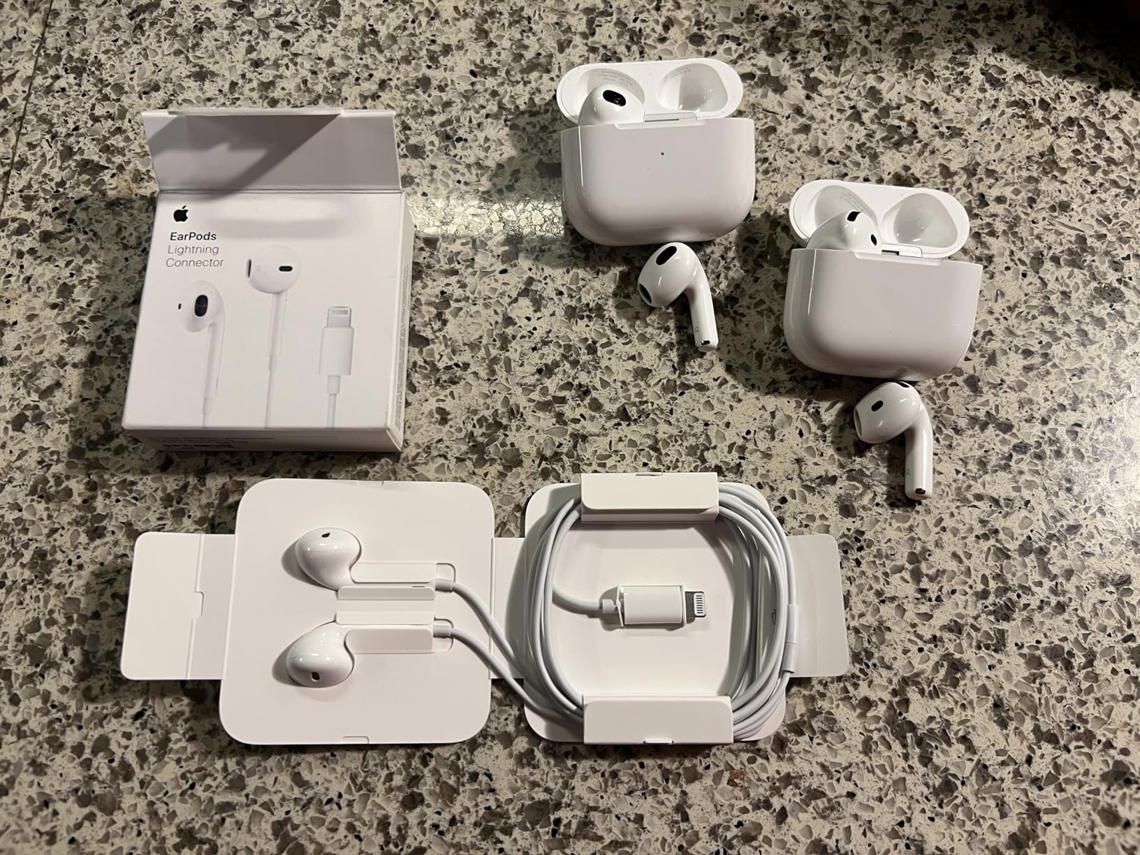 Apple EarPods Headphones with Lightning Connector, Wired Ear Buds for iPhone with Built-in Remote to Control Music, Phone Calls, and Volume customer photo 1