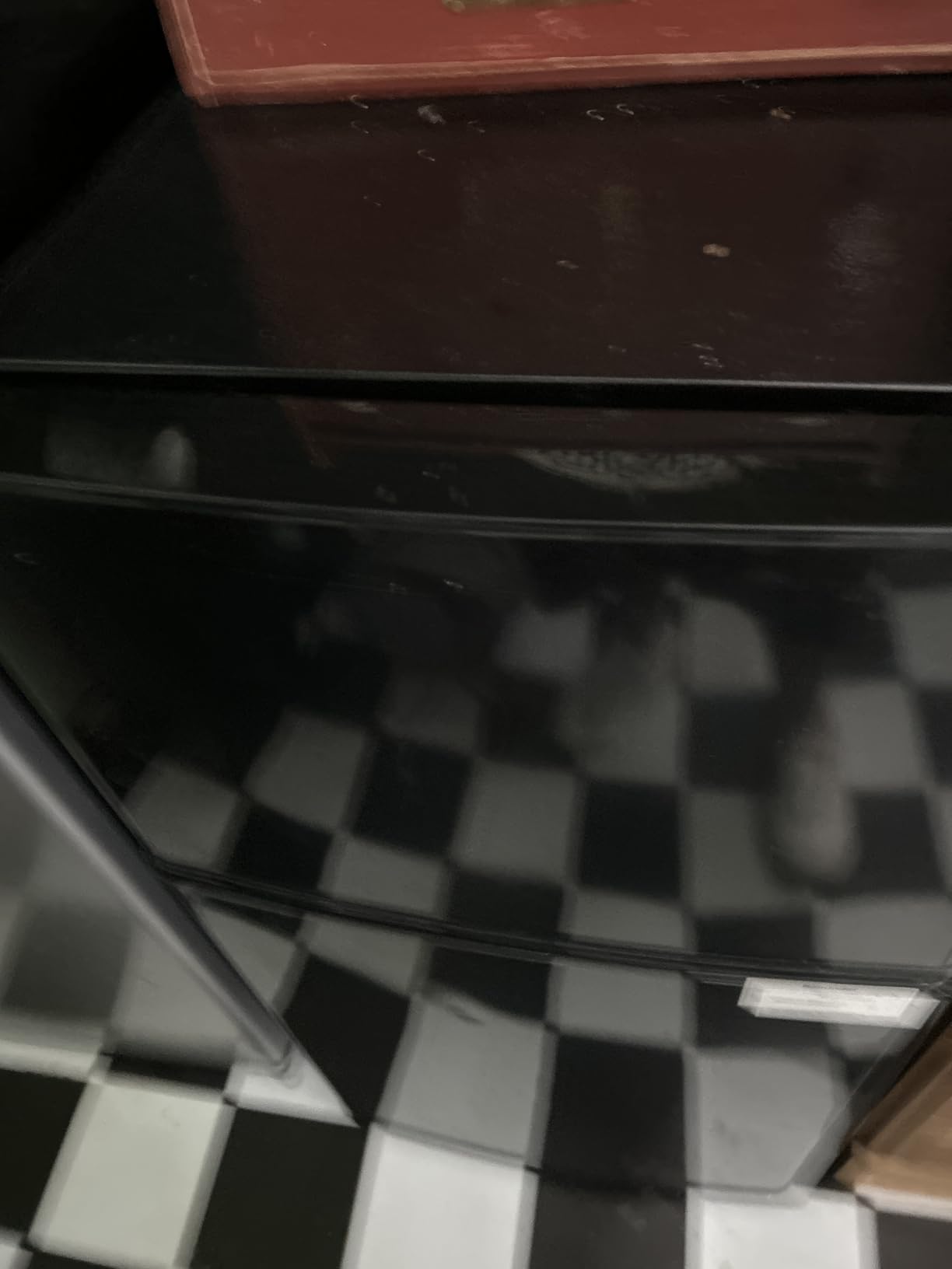 8.5 cu.ft Dual-Door Apartment Refrigerator with Freezer and Adjustable Thermostat - Slide-Out Glass Shelves for Dorms, Offices, RVs, and Homes customer photo 1