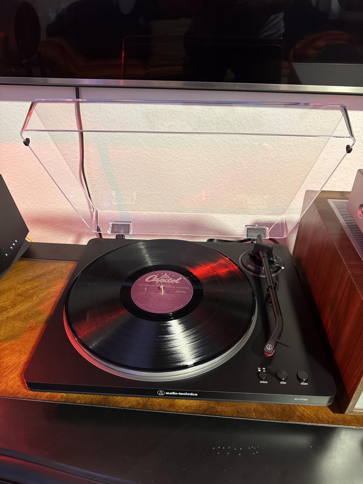 Audio-Technica AT-LP70X Automatic Turntable (Black/Bronze) customer photo 2