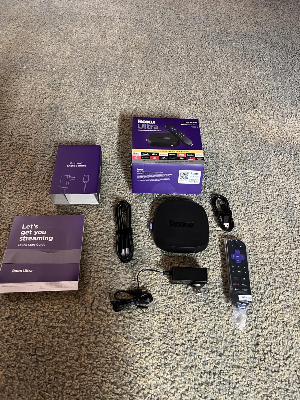 Ultra - Ultimate Streaming Player - 4K Streaming Device for TV with HDR10+, Dolby Vision & Atmos - Bluetooth & Wi-Fi 6- Rechargeable Voice Remote Pro with Backlit Buttons - Free & Live TV customer photo 1