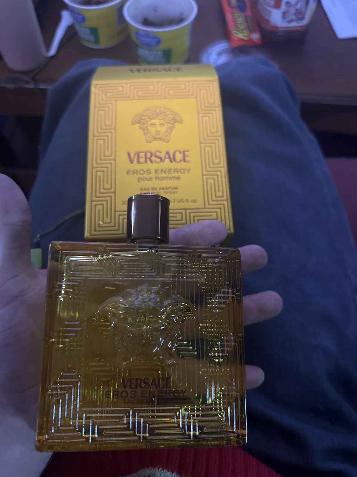 Versace Eros Energy for Men 3.4 oz Eau de Parfum Spray customer photo 1