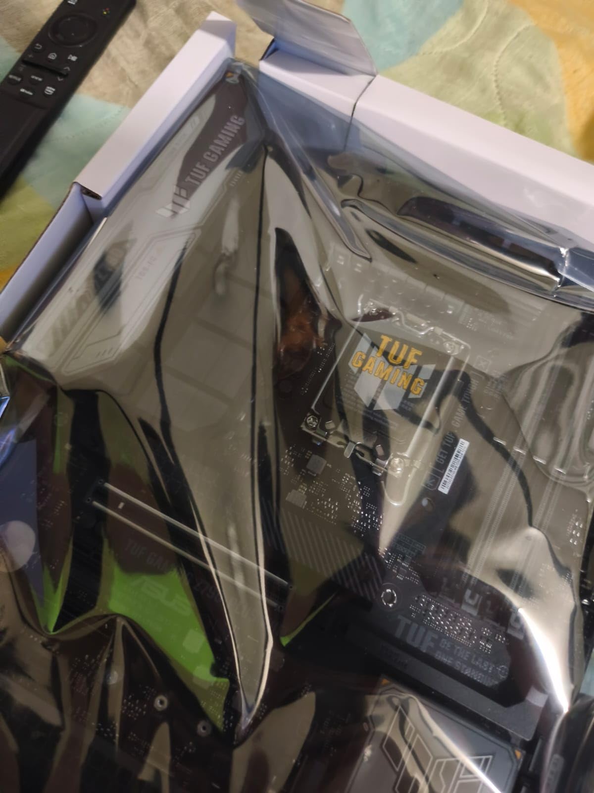 ASUS TUF Gaming Z890-PLUS WiFi Z890 LGA 1851 ATX Motherboard, Intel Core Ultra Series 2 Ready, Advanced AI PC-Ready, 16+1+2+1 Stages, DDR5, PCIe 5.0, Thunderbolt 4 Type-C, 4X M.2, Wi-Fi 7, 2.5Gb customer photo 1