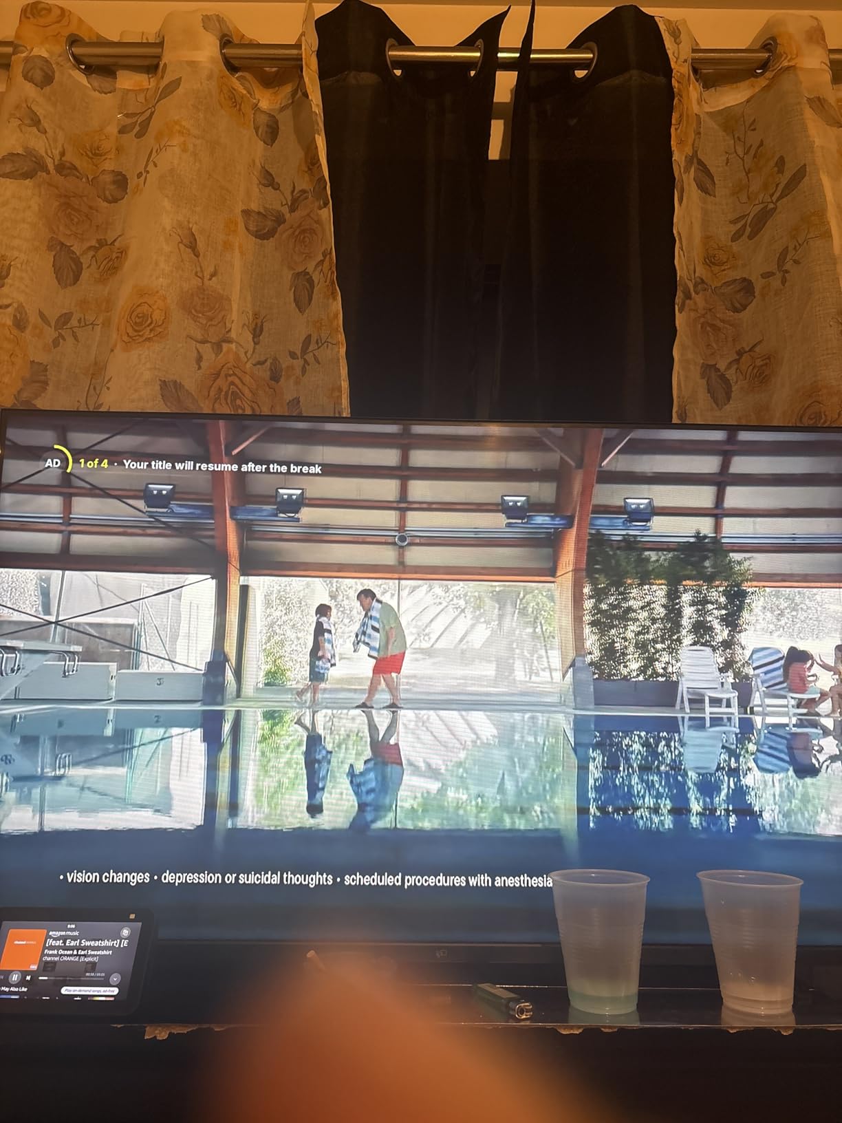 FPD 43 Inch Smart TV, 4K UHD LED Flat Screen Google TV with Google Cast, Bluetooth, HDMI, Streaming Live, HDR 10, Dolby Vision, Ultra Slim Television (Canvas-Series, CG43-C3, 2025) customer photo 2