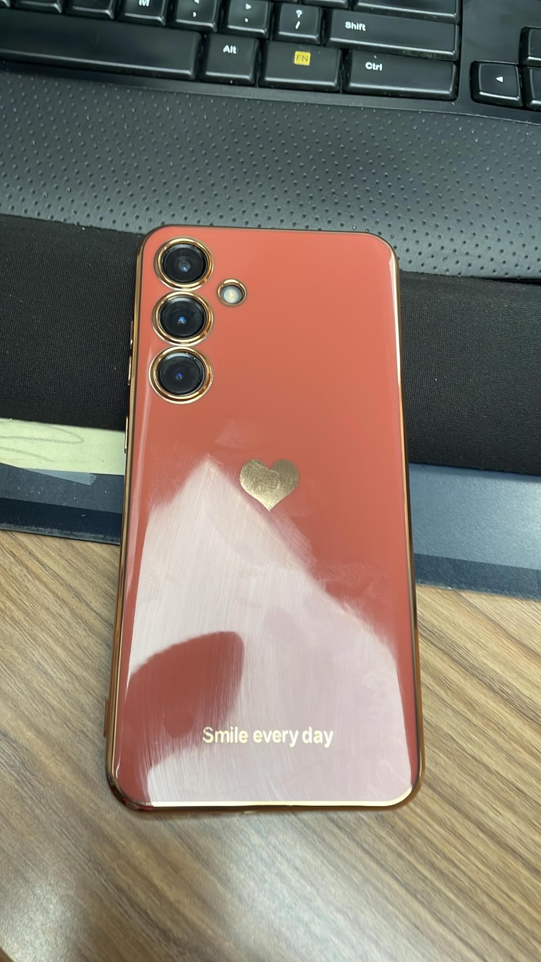 Teageo for Samsung Galaxy S25 Plus Case for Women Girl Cute Love-Heart Luxury Bling Soft Back Cover Full Camera Protection Silicone Shockproof Phone Case for Galaxy S25 Plus, Lavender customer photo 2