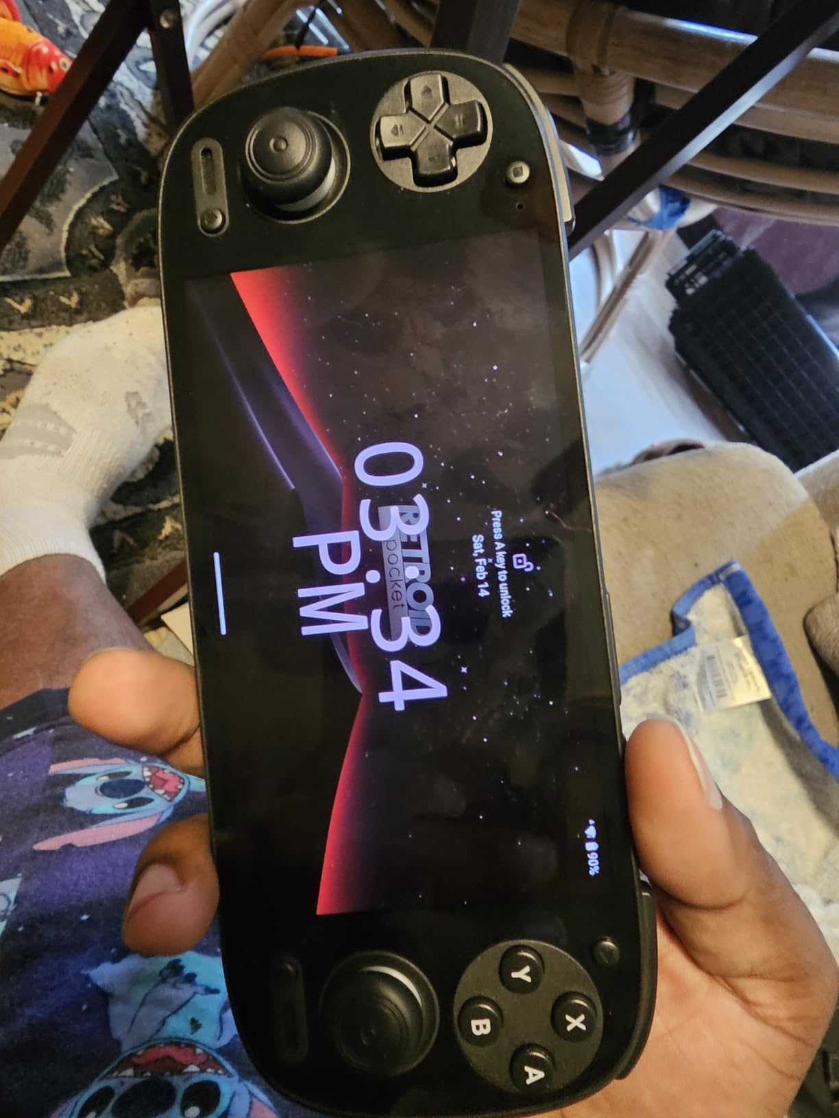 Retroid Pocket 5 Retro Handheld Game Console, 8+128G, 5.5-inch Touchscreen 1080p Portable Android Gaming Handheld with Adreno 650 GPU & WiFi 6/BT5.1, Snapdragon 865 Processor, Android 13 customer photo 1