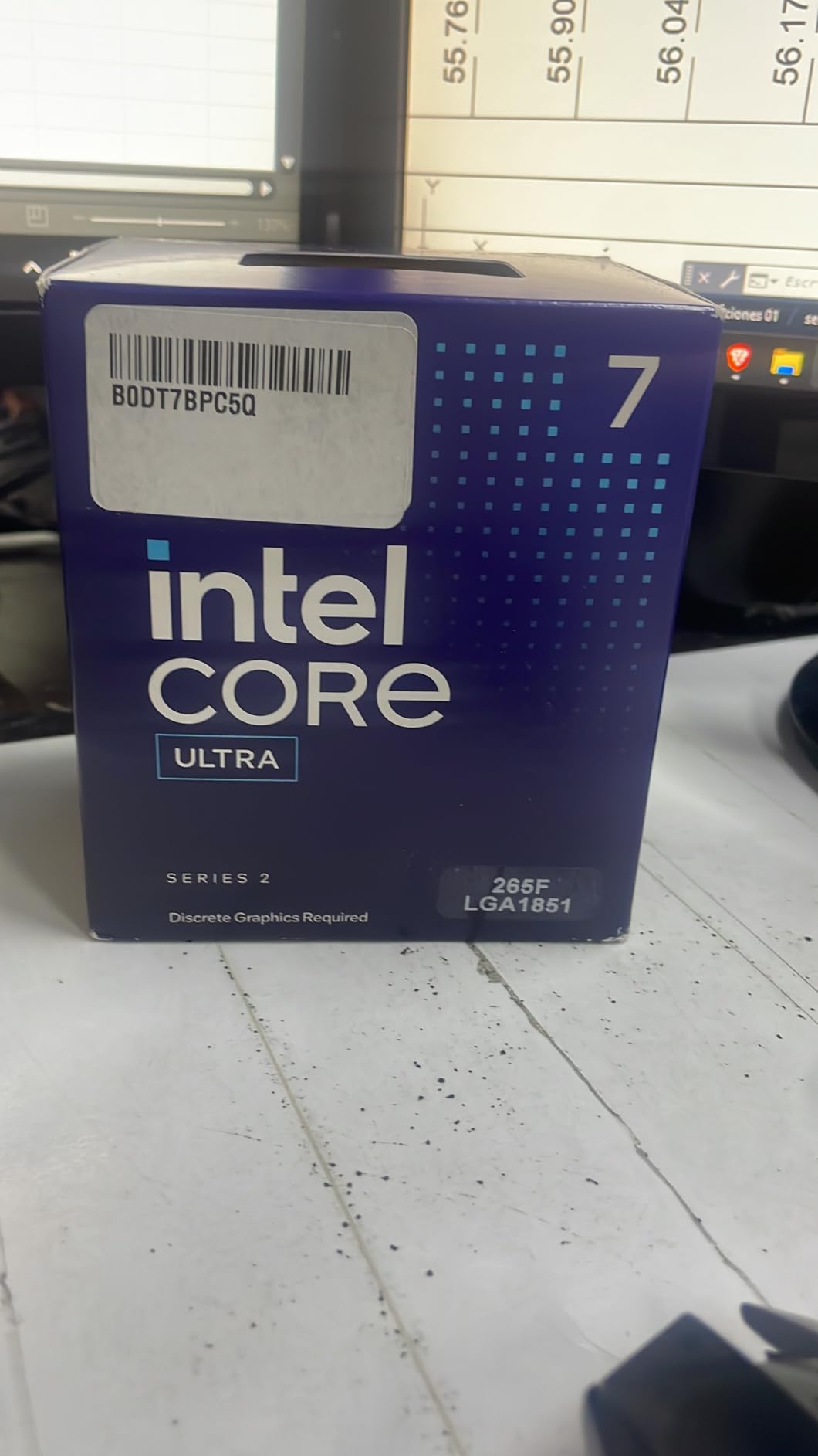 Core Ultra 7 Desktop Processor 265F - 20 cores (8 P-cores + 12 E-cores) up to 5.3 GHz customer photo 1