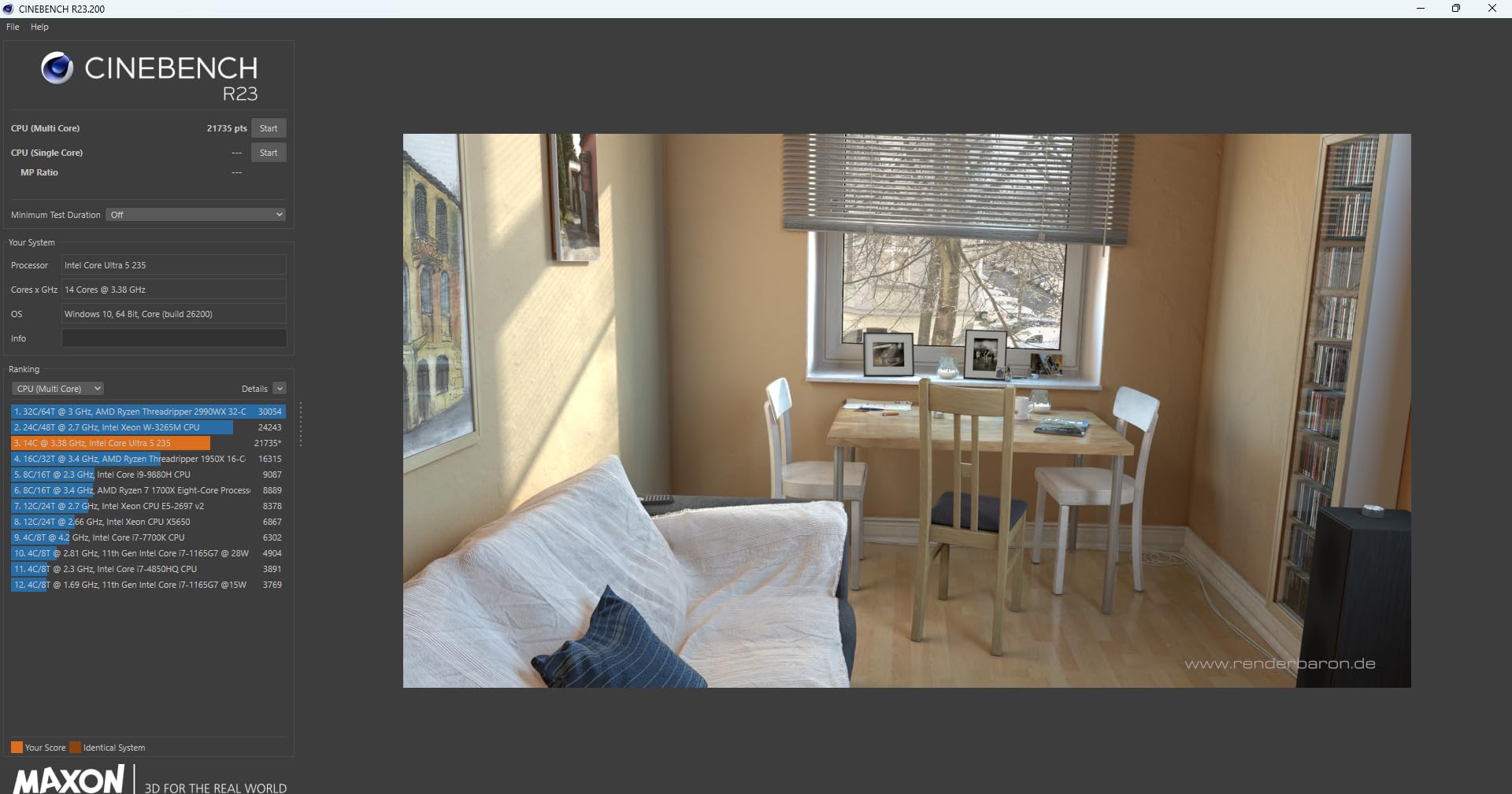 Intel Core Ultra 5 Desktop Processor 235 14 cores (6 P-cores + 8 E-cores) up to 5.0 GHz customer photo 1