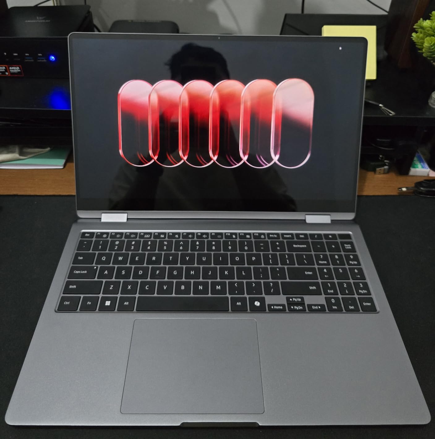 16 Galaxy Book5 Pro 360 Copilot+ PC, AI Business Laptop, Windows 11 Pro, Intel Core Ultra 7 Processor 258V, 3K AMOLED Touchscreen, 32GB / 1TB, 120HZ, 2025 Model NP964QHA-KG2US, Gray customer photo 1