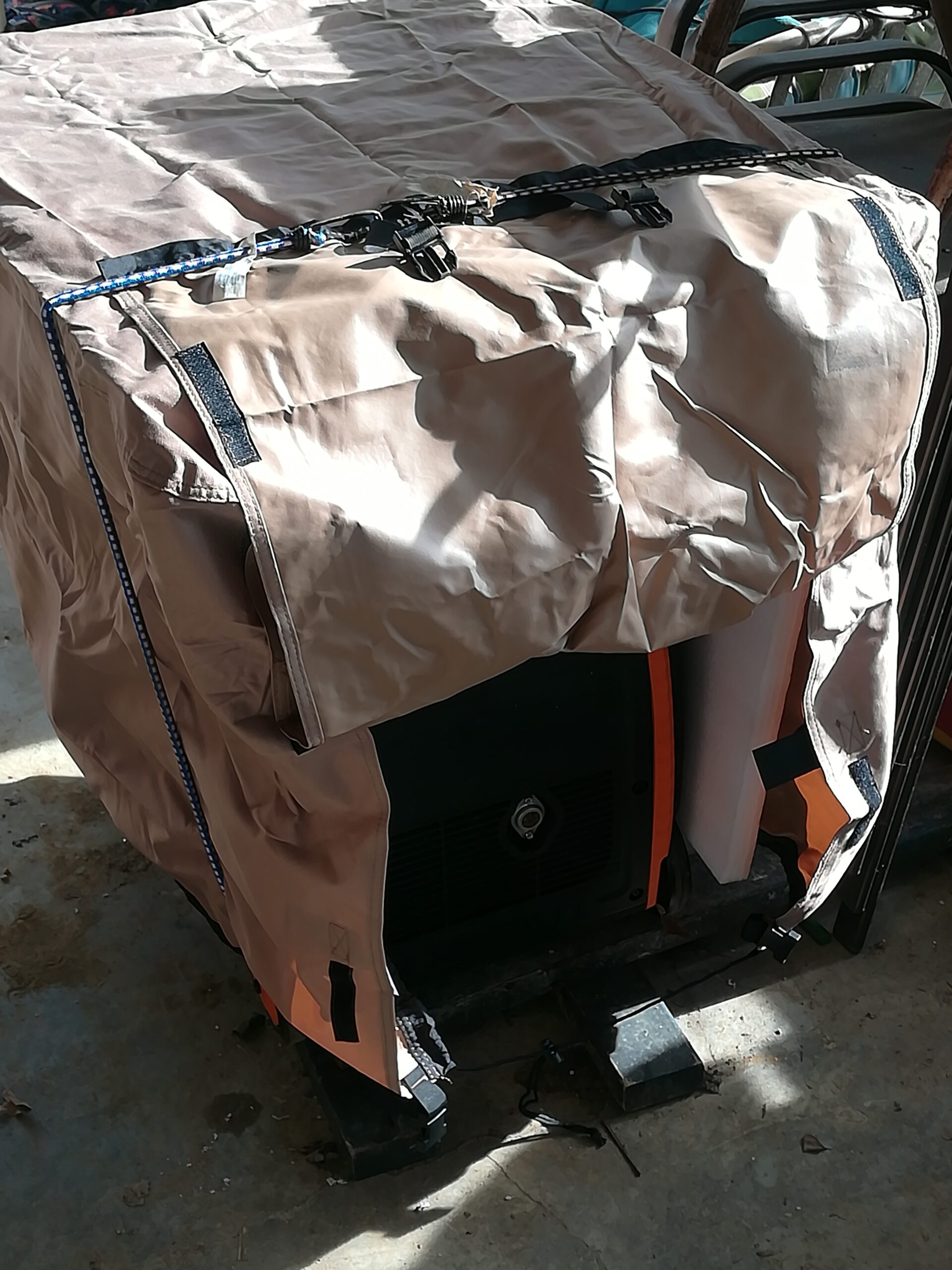 WEN 6800-Watt Dual Fuel RV-Ready Electric Start Portable Inverter Generator with Fuel Shut Off and CO Watchdog for Electric Vehicle Backup (DF680iX) customer photo 1