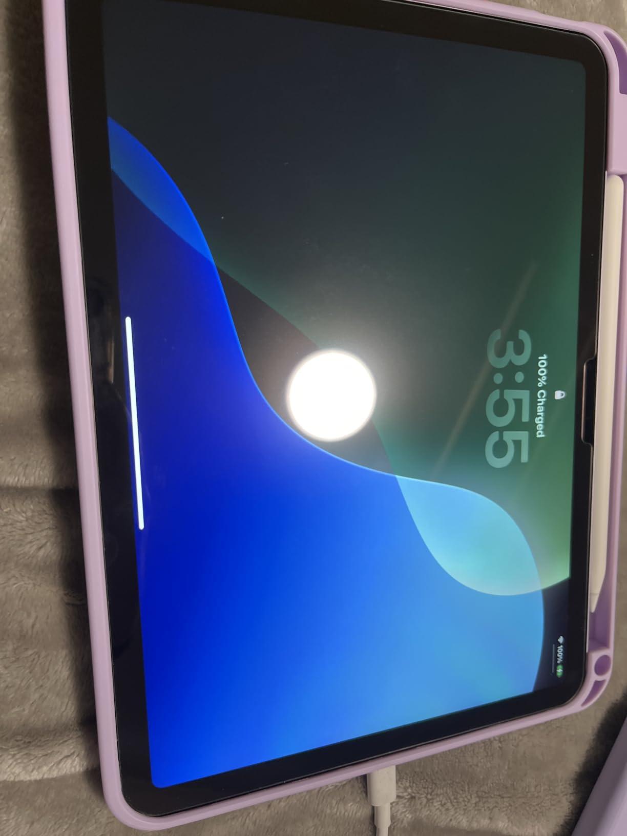 Apple iPad Air 11-inch with M3 chip Built for Apple Intelligence, Liquid Retina Display, 256GB, 12MP Front/Back Camera, Wi-Fi 6E, Touch ID, All-Day Battery Life - Space Gray customer photo 1