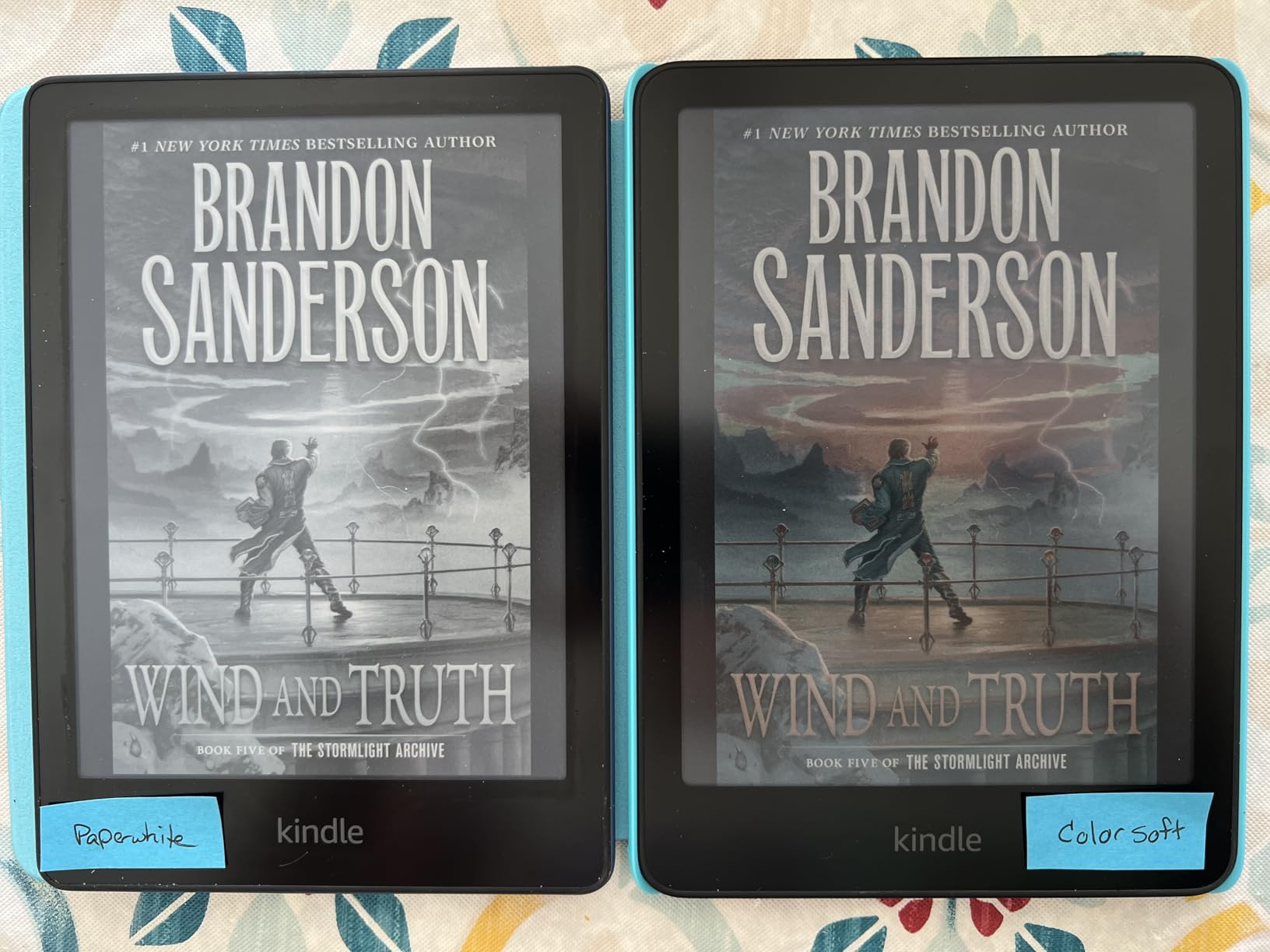 Kindle Colorsoft Kids 16GB (newest model) - First Kindle for kids in color, with cover - Starlight Reading customer photo 2