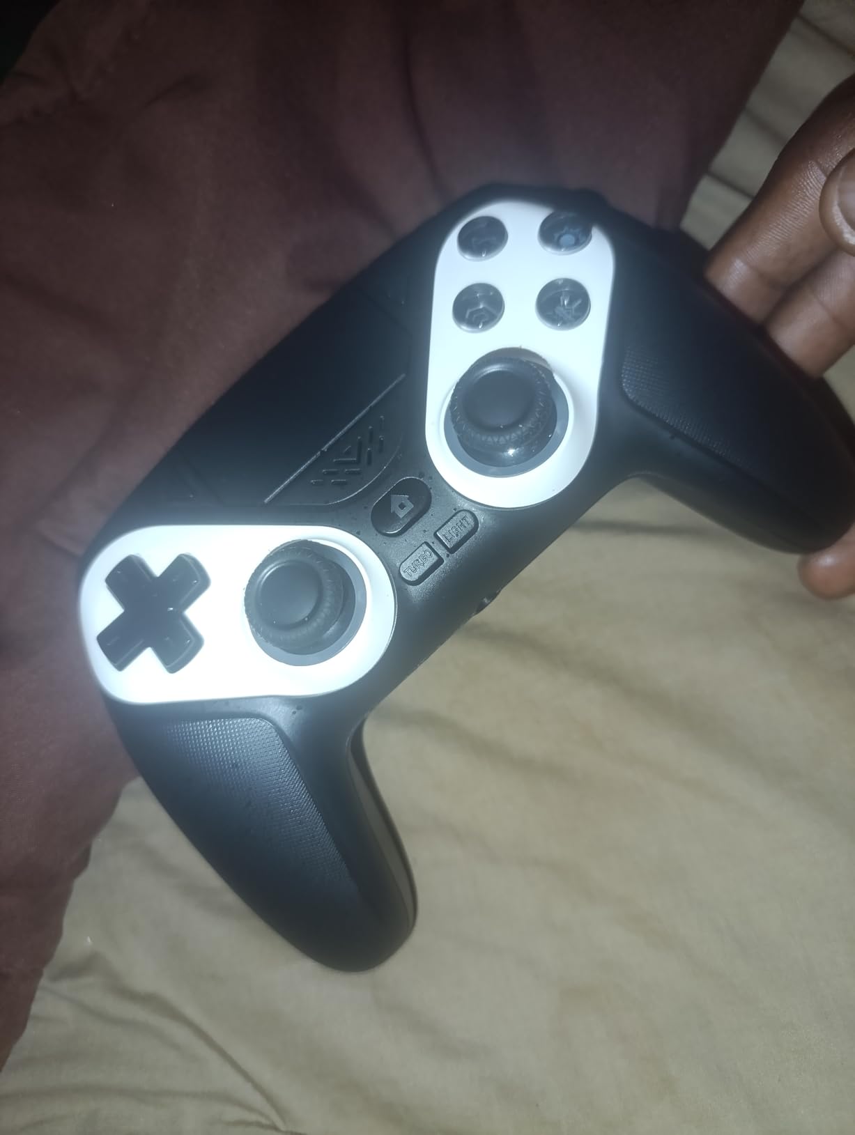 Gamrombo LED Wireless Controller for PS5, Compatible with PS5 Pro/Slim/PC customer photo 1