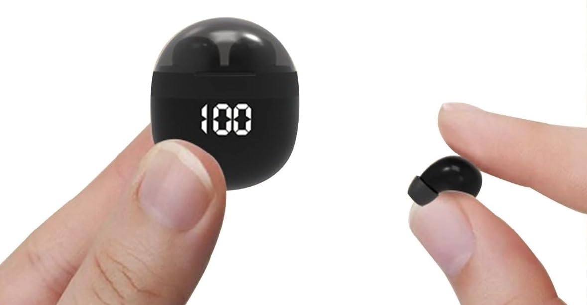 Invisible Mini Sleep Earbuds Wireless Bluetooth, Ultra-Light Comfort Fit Sleep Headphones for Side Sleepers, Unique Tumbler Portable Charging Case, Soft In-Ear Ear Plugs for Sleeping Small Ears Gym customer photo 2