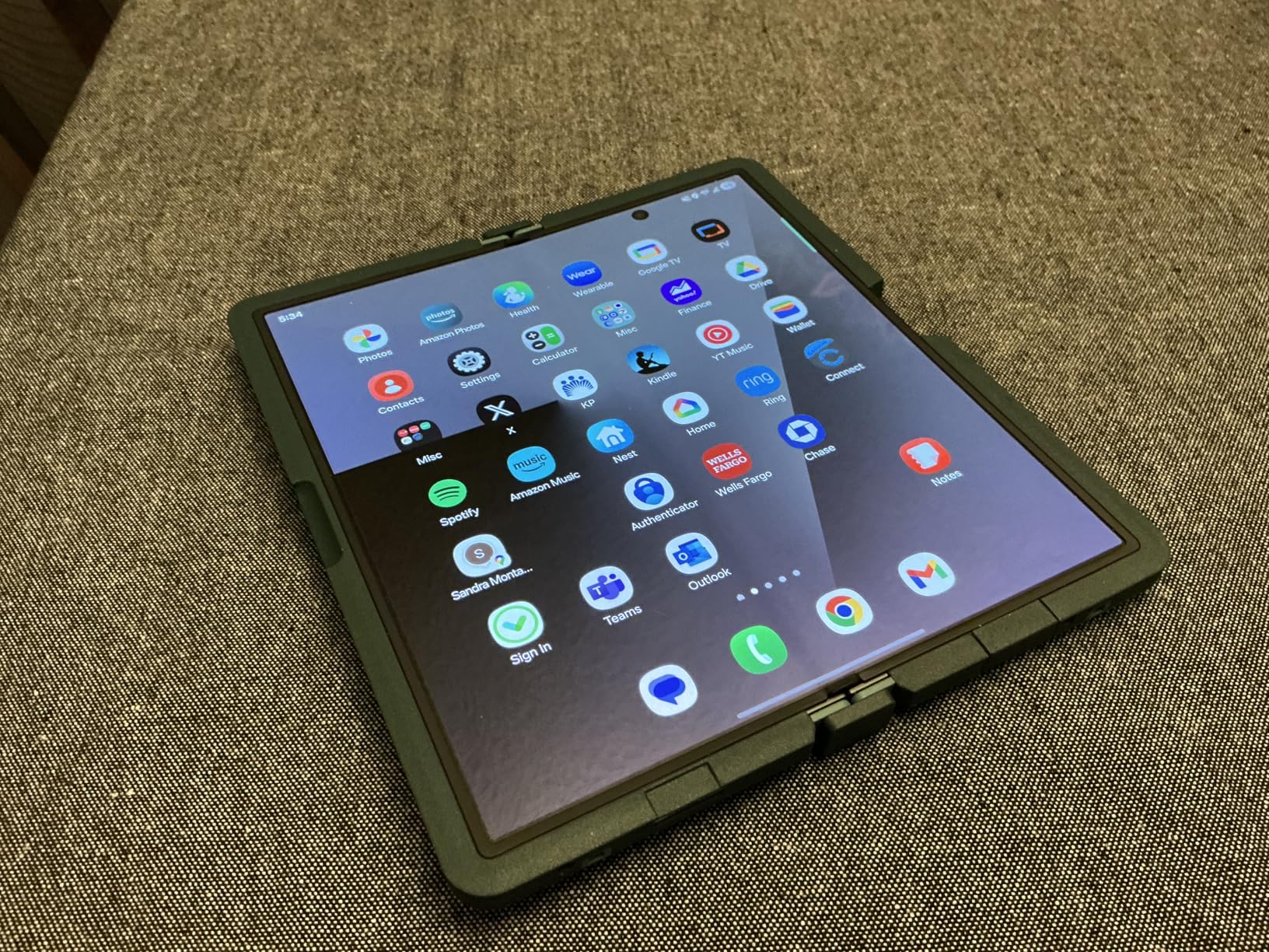 Samsung Galaxy Z Fold7 Cell Phone, 512GB AI Smartphone, Unlocked Android, AI Photo Edits, Large Screen, Long Battery Life, 2025, US 1 Yr Manufacturer Warranty, JetBlack customer photo 1