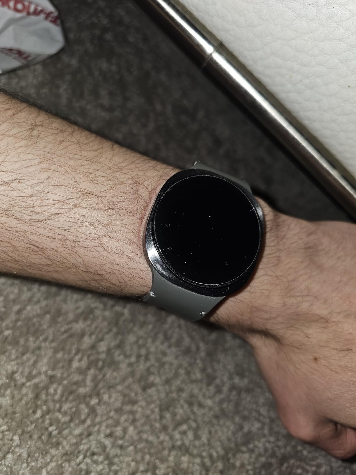 Samsung Galaxy Watch 8 (2025) 40mm Bluetooth Smartwatch, Cushion Design, Fitness Tracker, Sleep Coaching, Running Coach, Energy Score, Heart Rate Tracking, Graphite [US Version, 2 Yr Warranty] customer photo 2