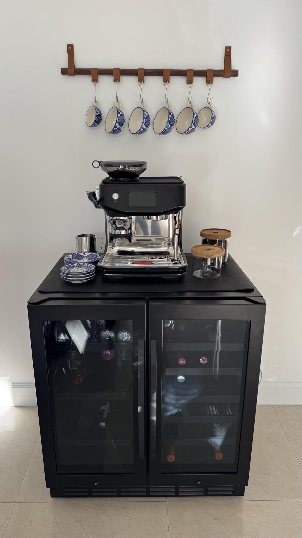 128 Cans Beverage Refrigerator Cooler, 3.2 Cu.Ft Mini Drink Fridge Glass Door for Drink Beer Soda Wine, Beer Fridge with 4 Removable Shelves for Kitchen Bedroom, Office Bar Gaming Room,Stainless Steel customer photo 2