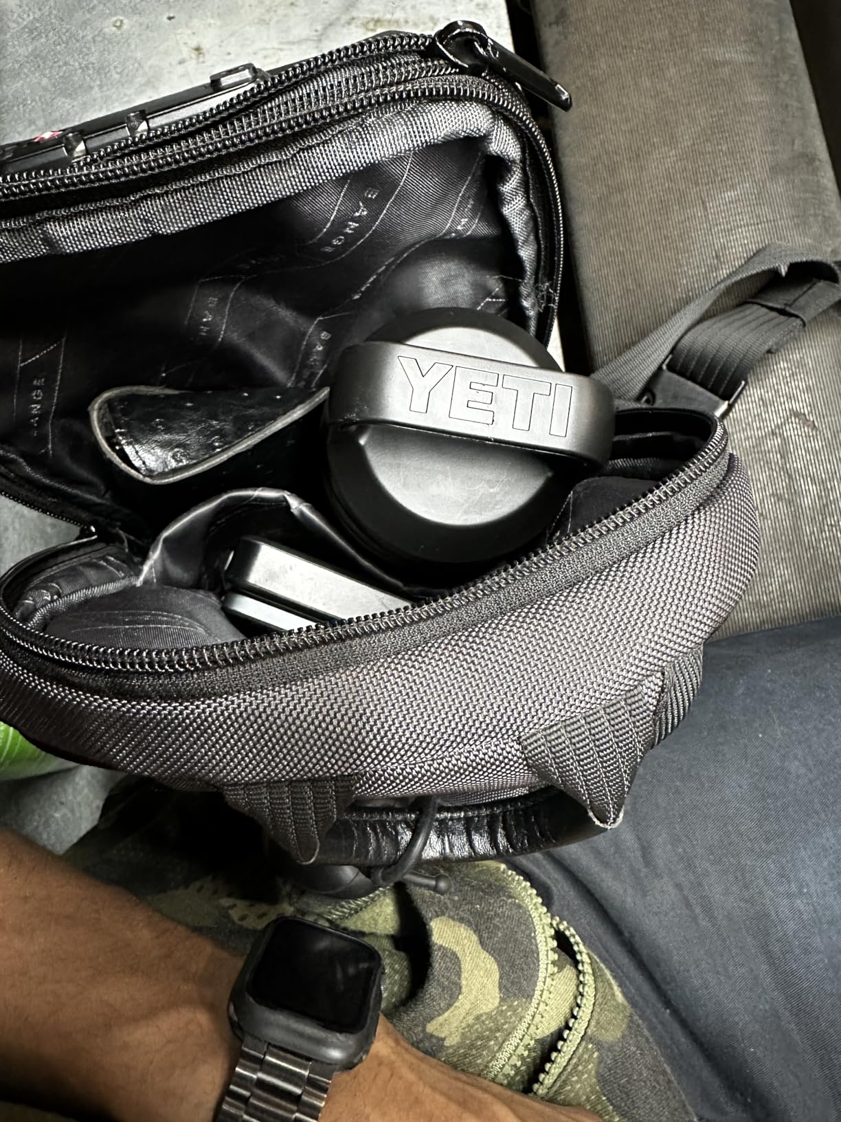 Rambler 18 oz Bottle, Vacuum Insulated, Leakproof, Stainless Steel with Chug Cap, Cherry Blossom customer photo 1