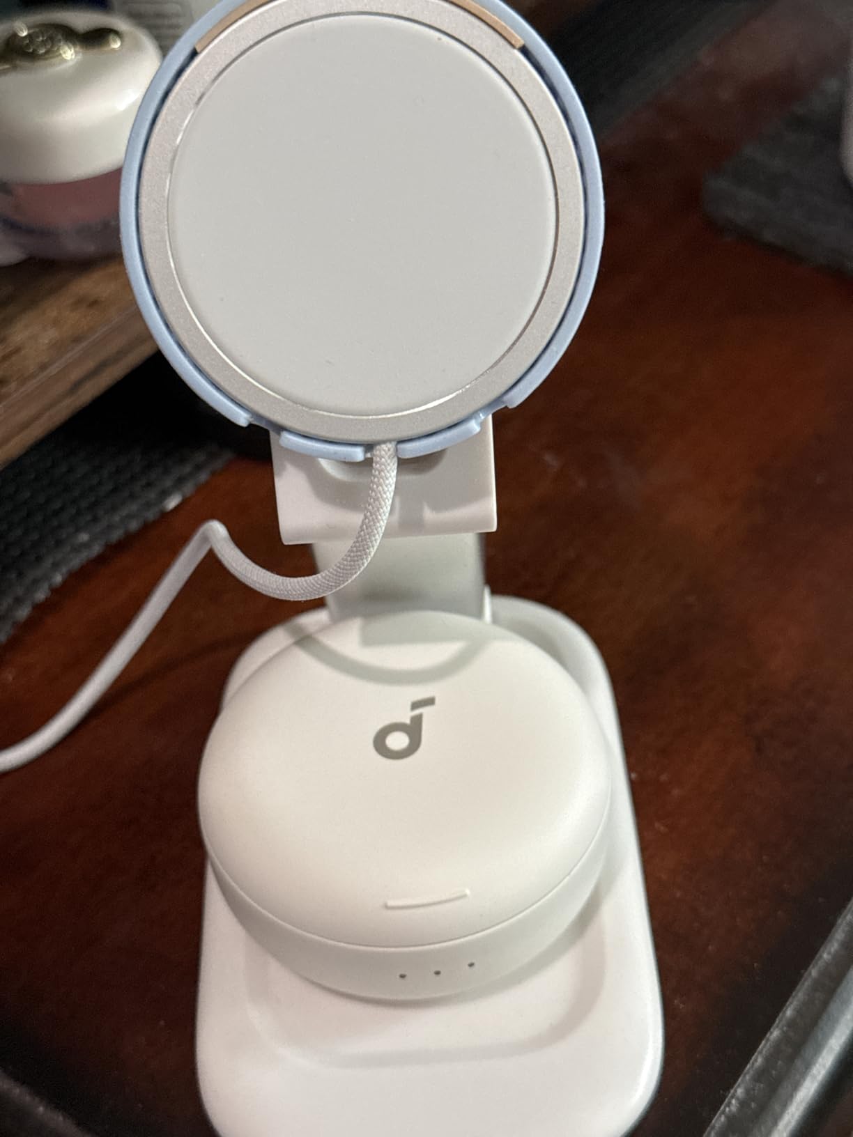 soundcore Sleep A30 by Anker Sleep Earbuds, Smart Active Noise Cancelling Sleep Headphones, Adaptive Snore-Masking System, Ultra-Comfort for Side Sleepers, 45H Playtime customer photo 1