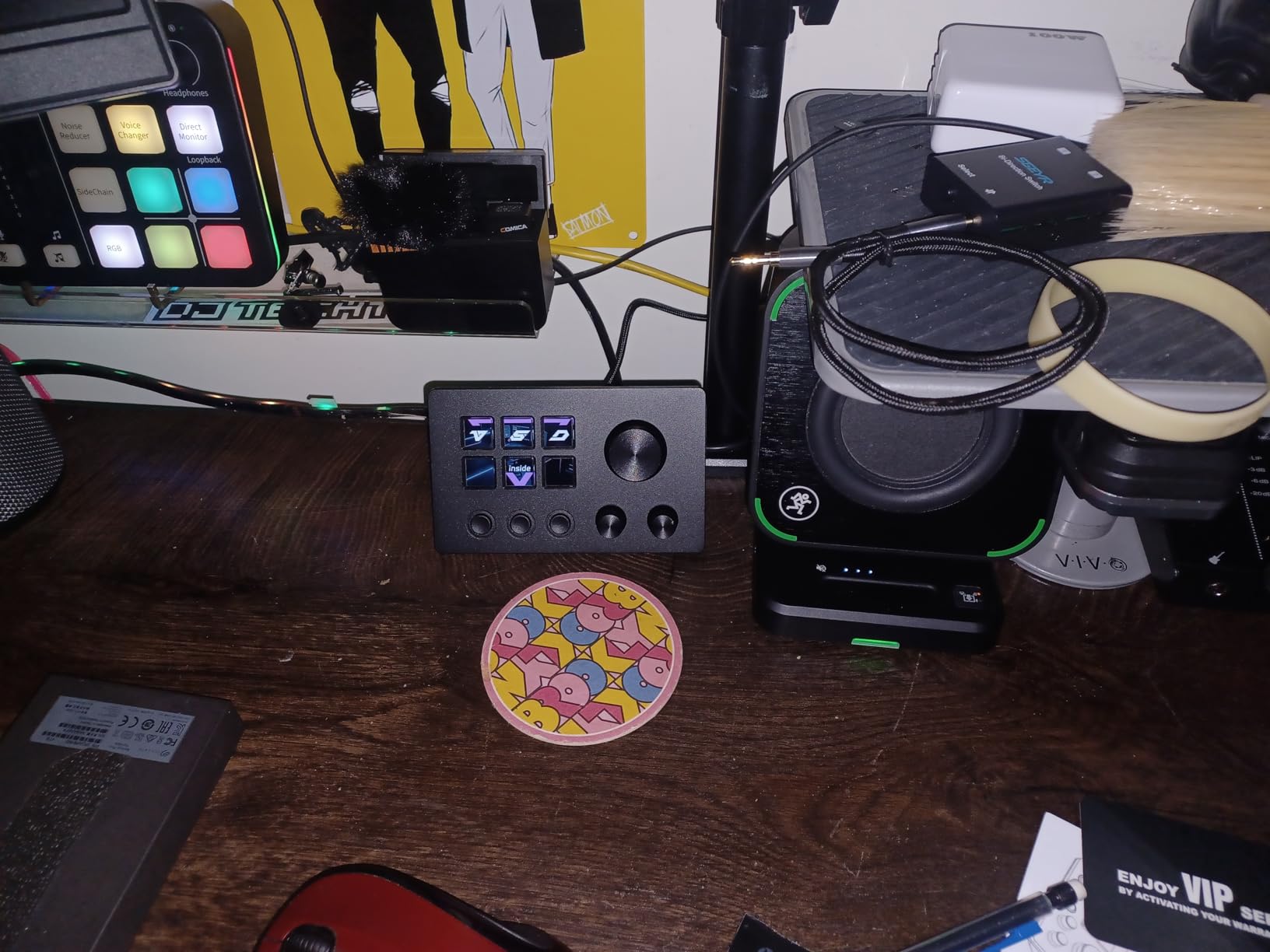 TreasLin Stream Controller Deck with12 Customizable Macro Keypad to Trigger Actions in OBS Twitch YouTube for Content Creators Stream Dock Compatible with PC & Mac N3 Black Macro Keypad customer photo 1