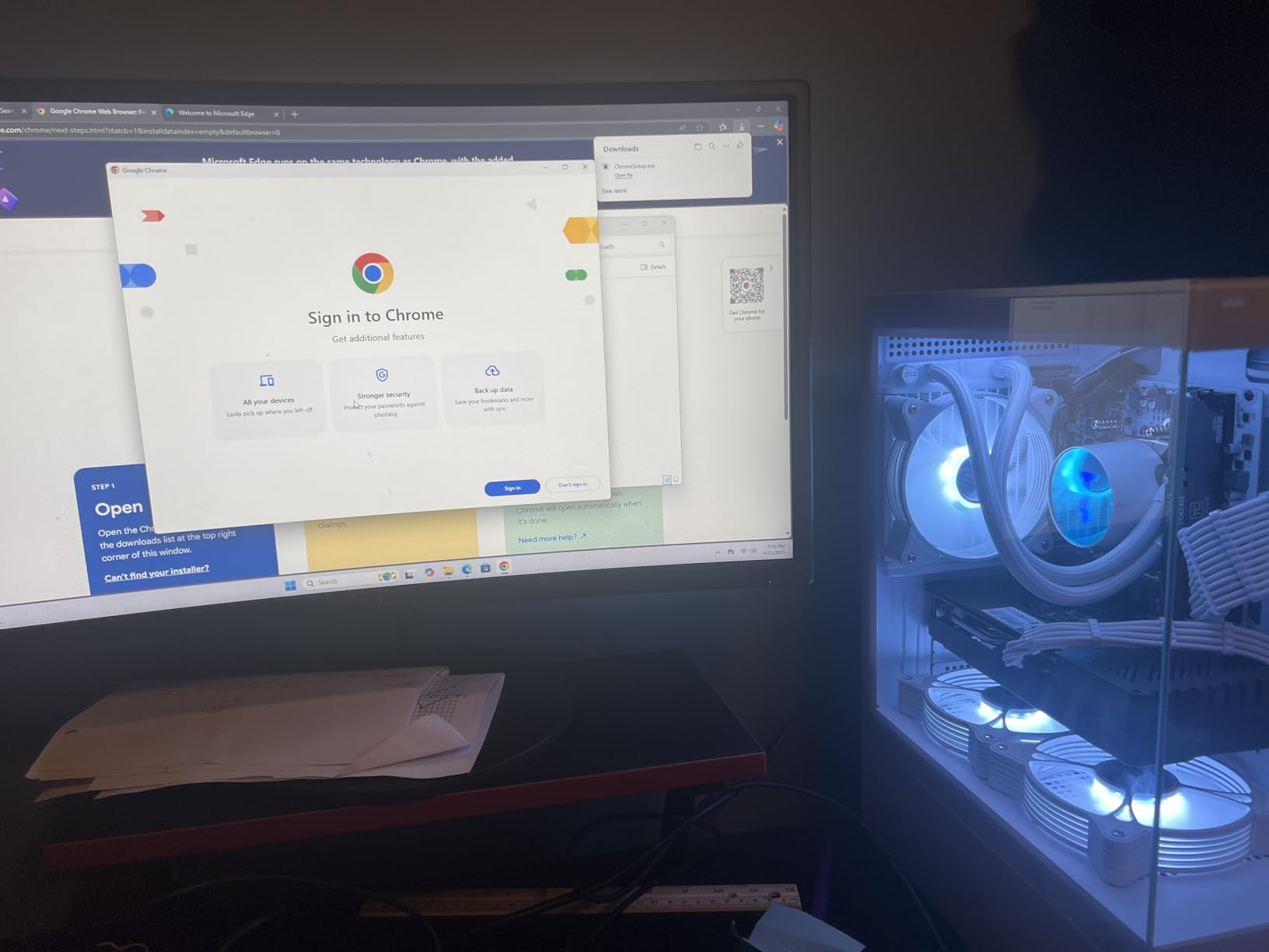 ViprTech Stryker 3.0 Gaming PC - AMD Ryzen 7 (4.1GHz Liquid Cooled), RTX 3060 12GB, 16GB DDR4 RAM, 1TB SSD, 700W PSU, WiFi BT, Win 11 Pro, RGB, Desktop Computer Prebuilt, Black customer photo 2