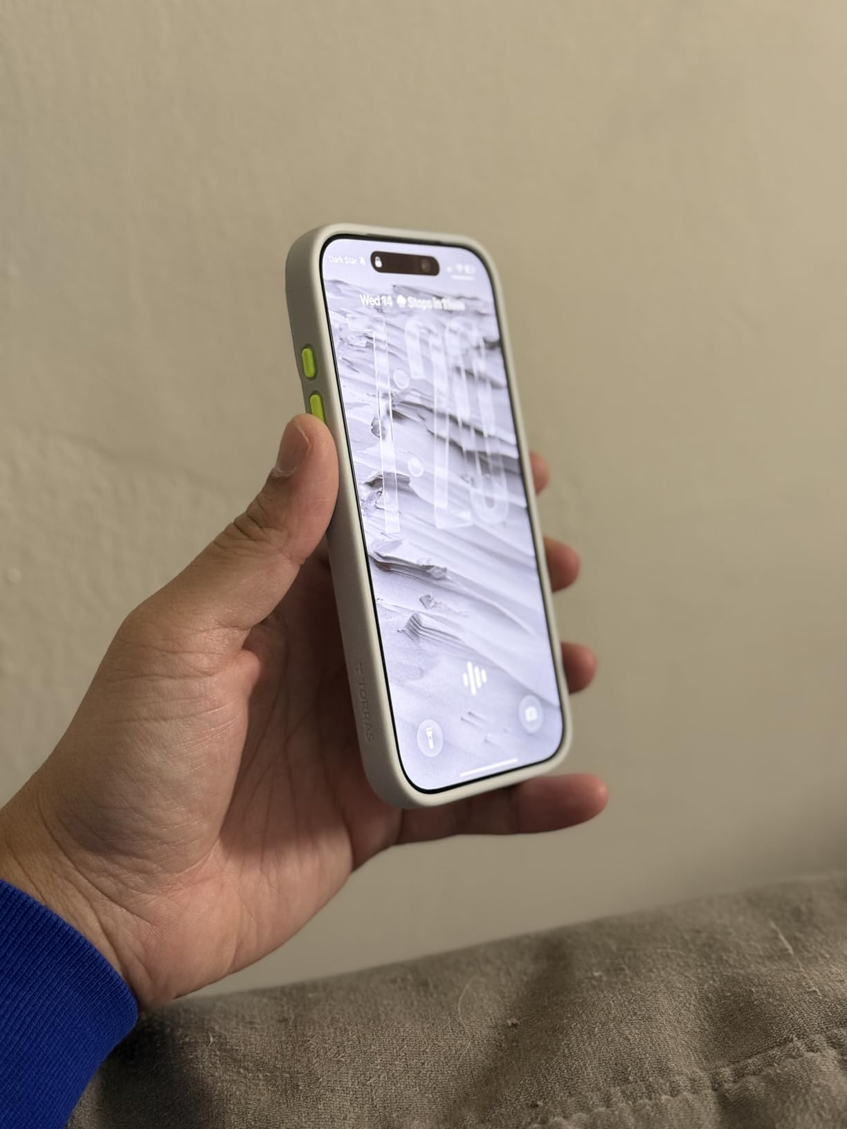 TORRAS Magnetic Shockproof for iPhone 17 Pro Case, Camera Control, Fit for MagSafe, Military-Grade Protection, Translucent Slim Case for iPhone 17 Pro Phone Case Anti-Fingerprint, Deep Blue customer photo 2