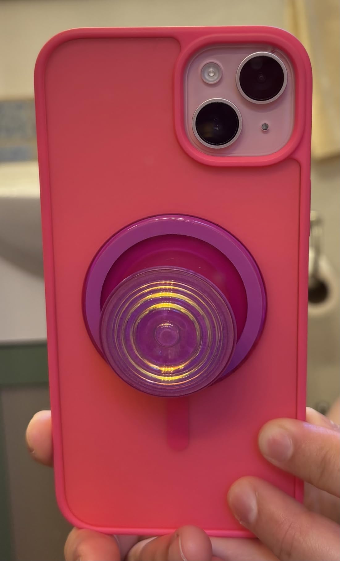 FNTCASE for iPhone 17 Case: [Compatible with Magsafe] Translucent Matte Cases with [Full Camera Protection] [Screen Protector] Military Grade Shockproof Protective Phone Cover - Light Purple customer photo 1