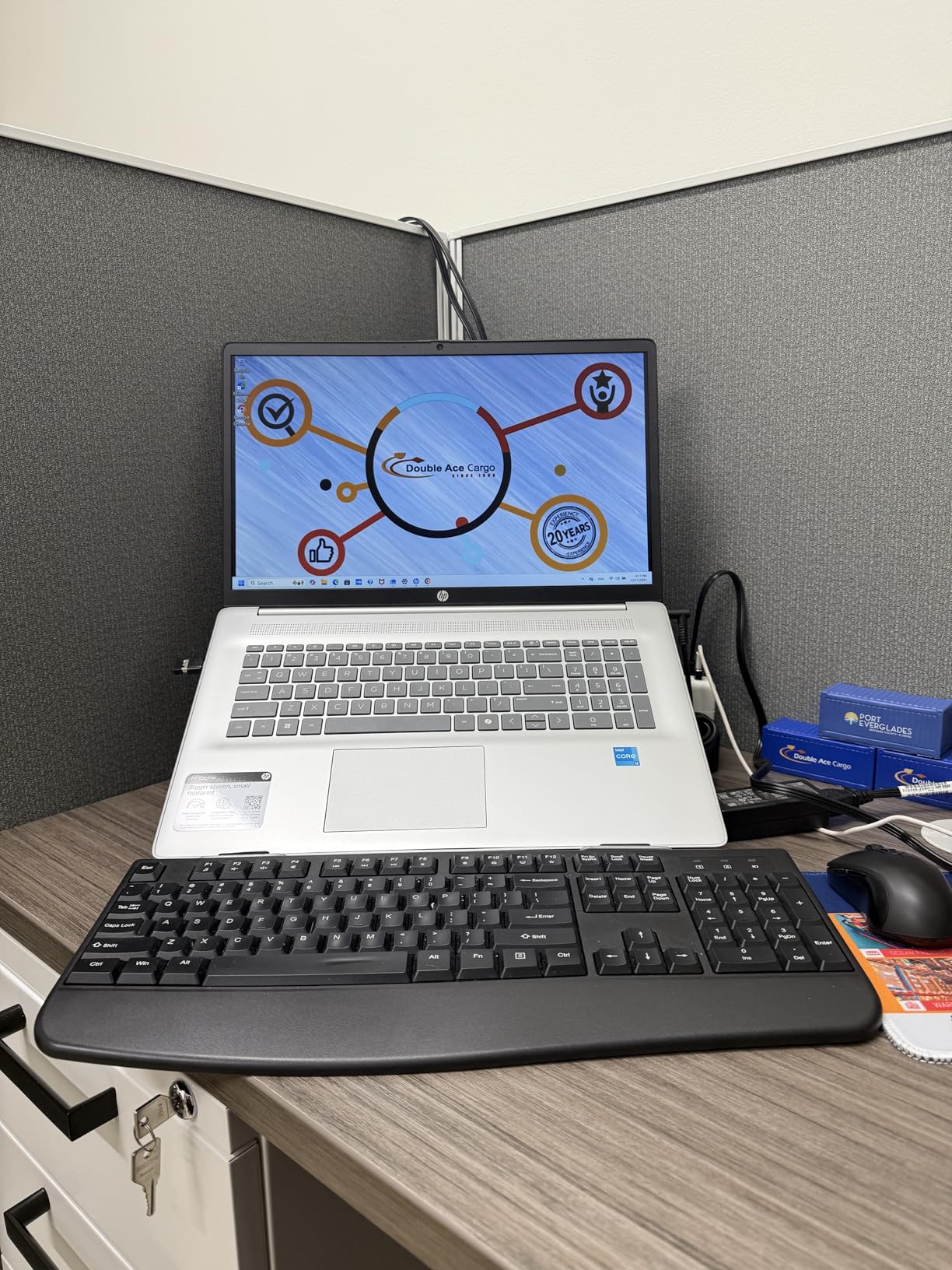 HP 17.3 Touch | Touchscreen Laptop with Office 365 for The Web, AMD Ryzen 5 7430U (6 Cores, 12 Threads, Upto 4.3GHz), 16GB RAM, 512GB SSD Storage customer photo 1