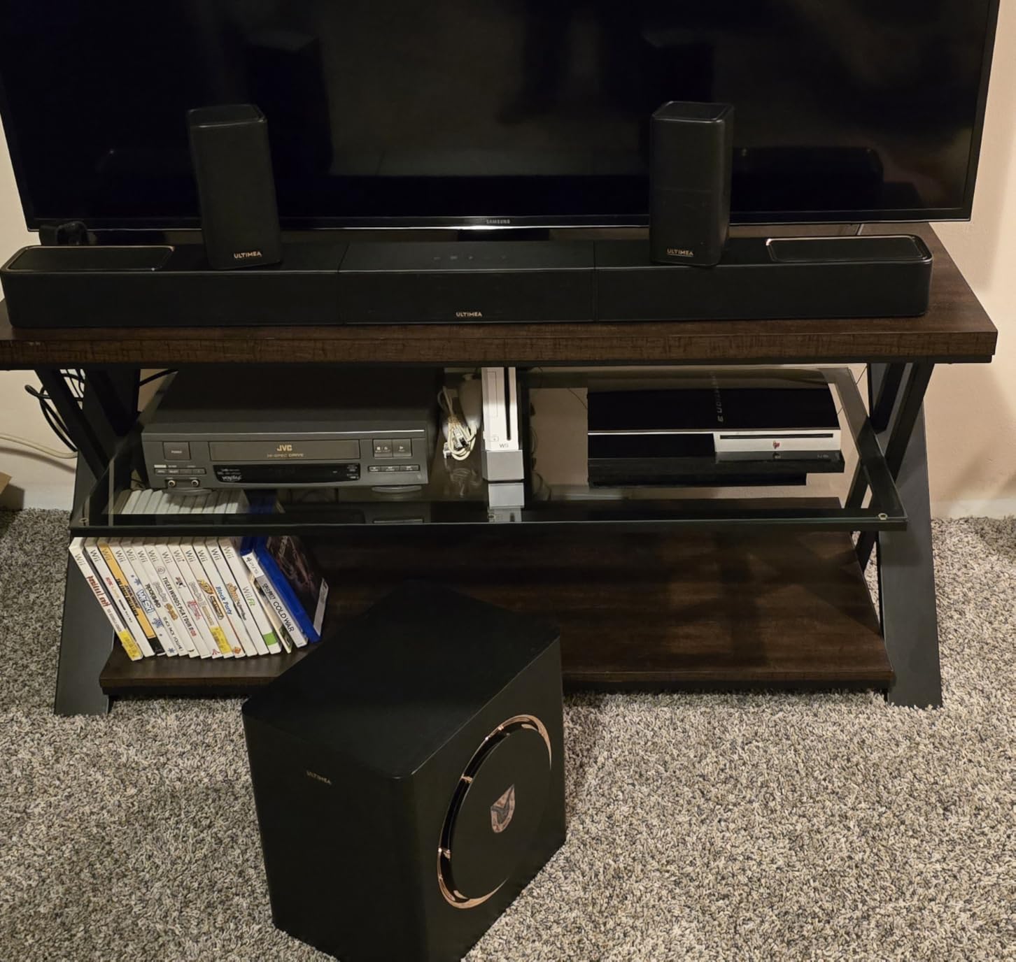 ULTIMEA Skywave X40 5.1.2ch Sound Bar for Smart TV w/Dolby Atmos, Wireless Surround Sound System for TV, 530W Soundbar with Wireless Subwoofer, GaN Amplifier, 4K HDR Pass-Through, HDMI eARC, BT 5.4 customer photo 1