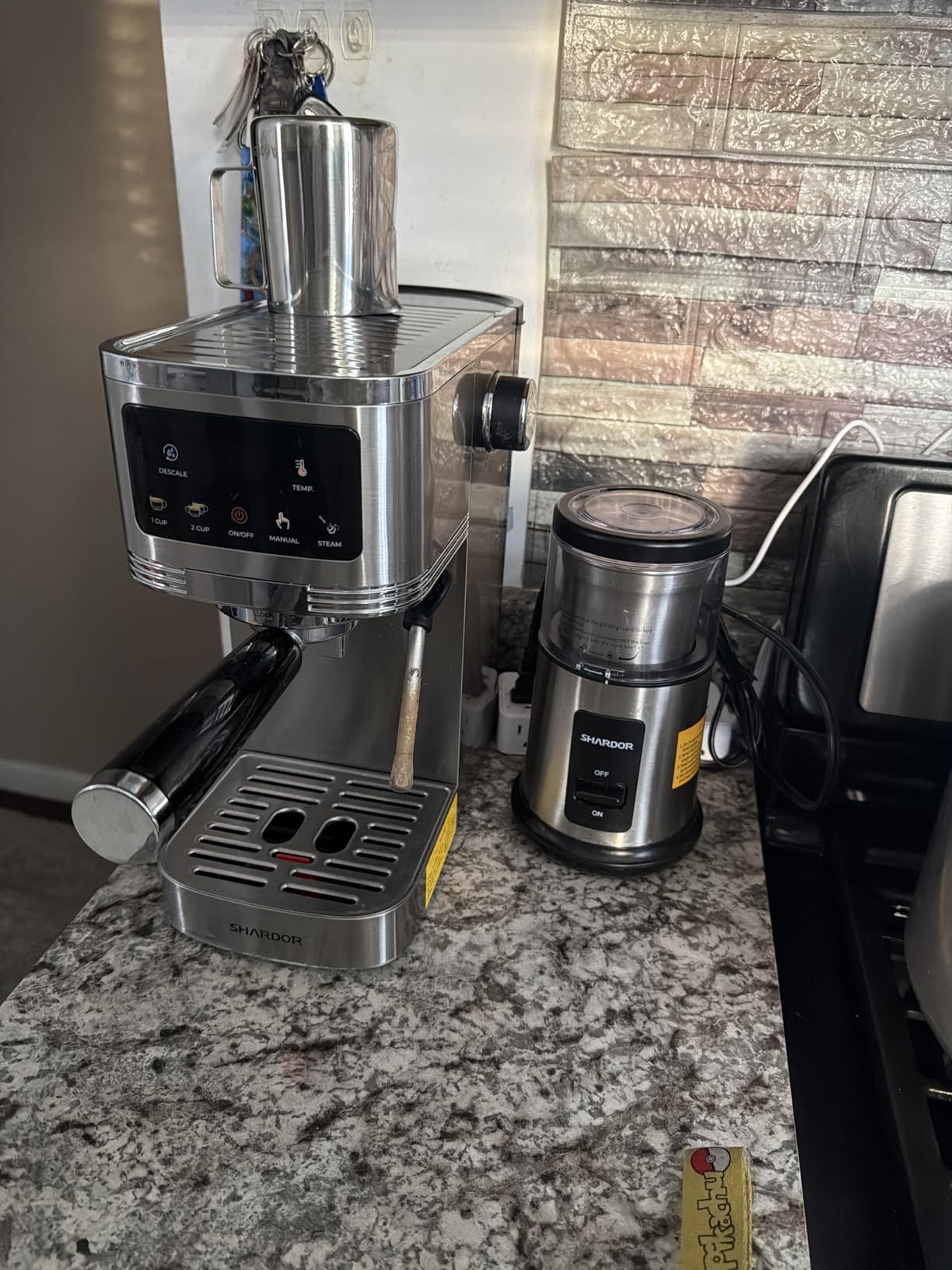 SHARDOR Espresso Machine 20 Bar, Professional Espresso Machine with Milk Frother and Touchscreen, Expresso Coffee Machines with Adjustable Temperature,for Cappuccino, Latte customer photo 2