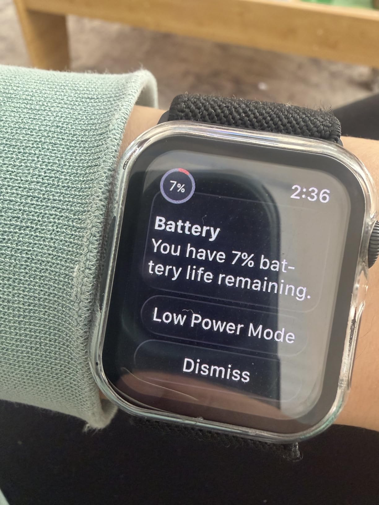 Watch SE 3 [GPS 44mm] Smartwatch with Midnight Aluminum Case with Midnight Sport Band - M/L. Fitness and Sleep Trackers, Heart Rate Monitor, Always-On Display, Water Resistant customer photo 1