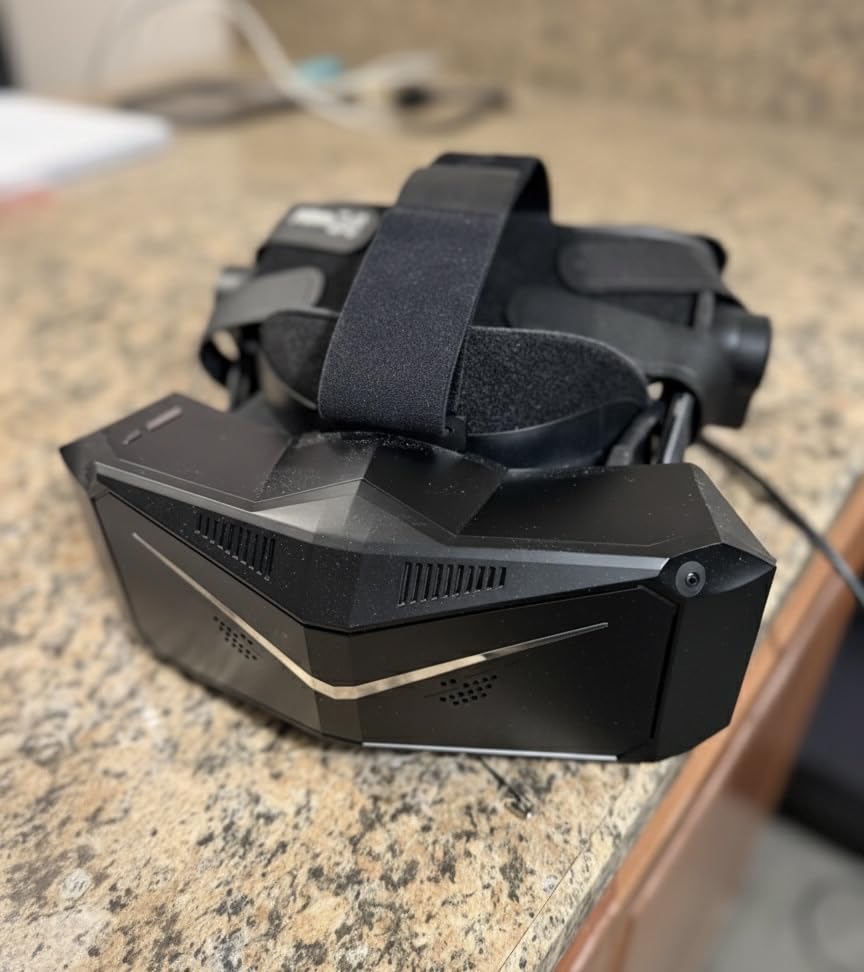 Pimax Crystal Light VR Headset for PC,2880x2880 per Eye,8K QLED Display with Local-Dimming,Inside-Out Tracking,PC VR Headset for Flight Sims,iRacing & Gaming (Full Payment Version) customer photo 1