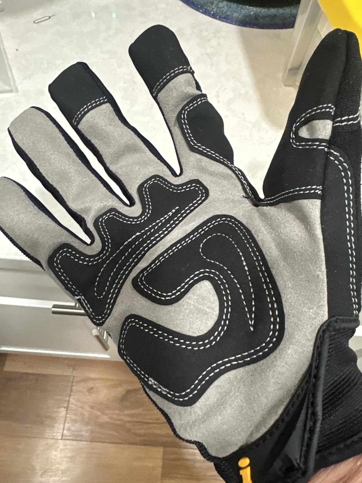 Ironclad General Utility Work Gloves GUG, All-Purpose, Performance Fit, Durable, Machine Washable (1 Pair) Black customer photo 2