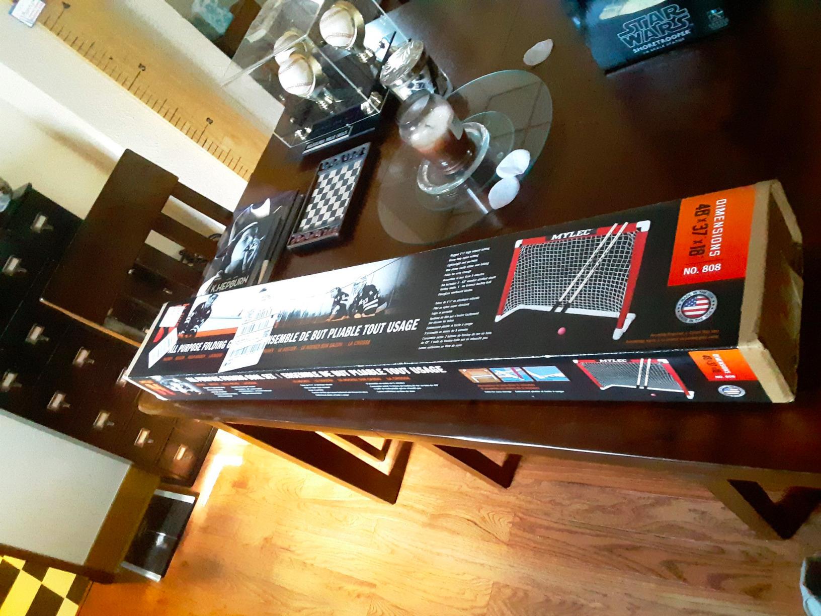MyLec Deluxe Hockey Set, with 1 Hockey Goal, 2 43