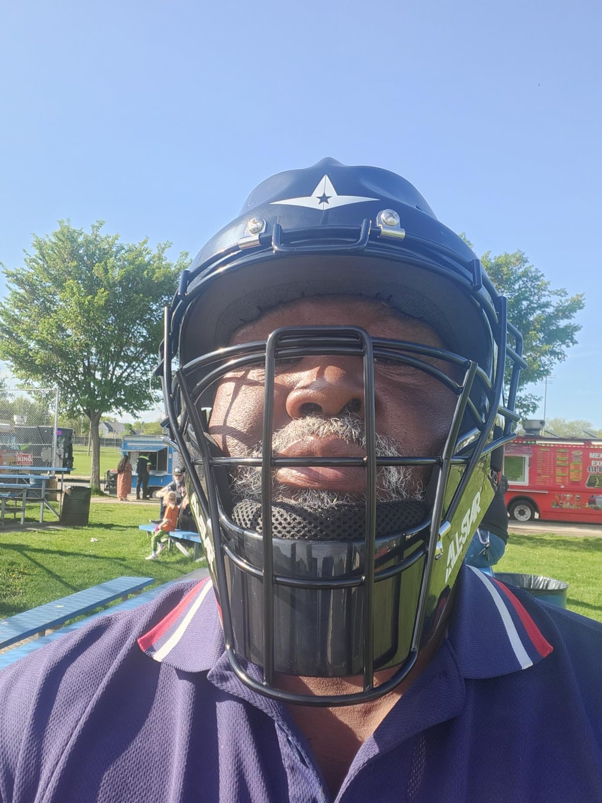 All-Star Player's Series Catching Helmet/Adult customer photo 1