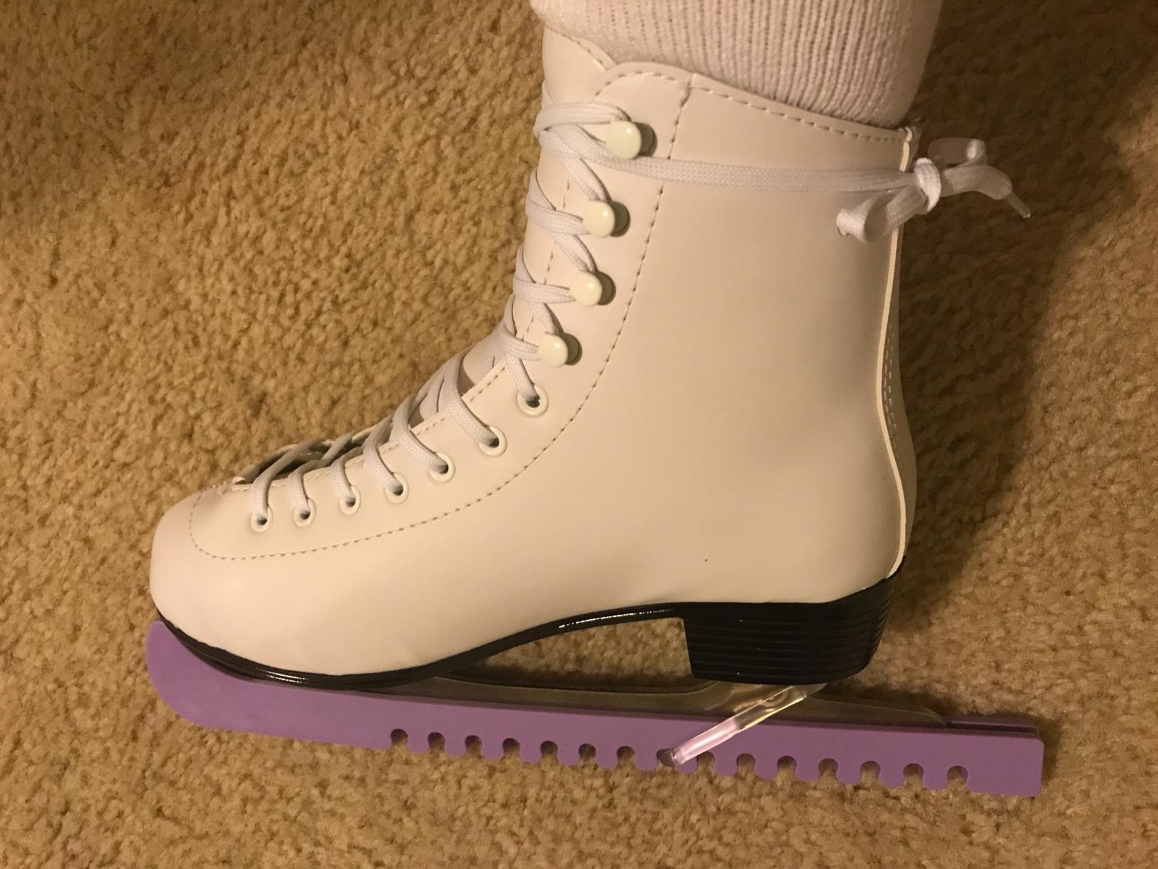 American Athletic Tricot Lined Ice Skates for Women - Recreational Figure Skates with Ankle Support, Padded Lining, Stainless Steel Blades - Suitable for Indoor & Outdoor Ice Skating customer photo 2